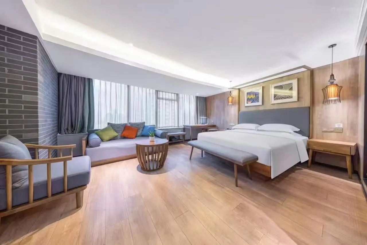 Bed in True Go S Hotel - Shenzhen Convention and Exhibition Center Union Square Branch