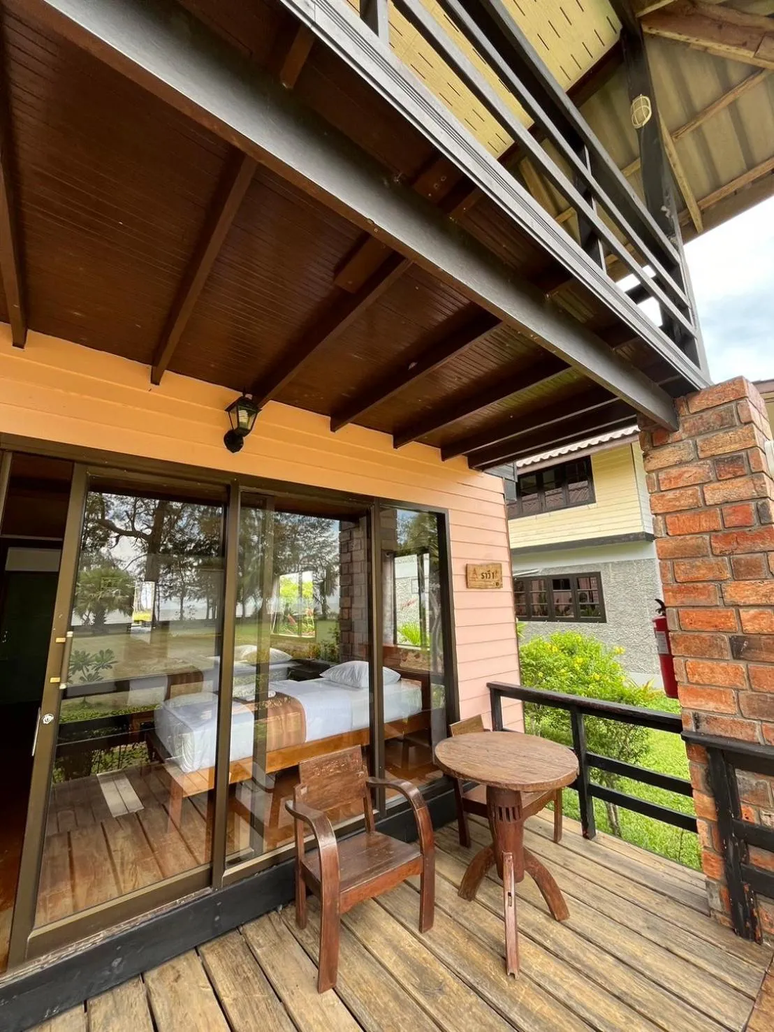 Balcony/Terrace in The Chevalley Beach Resort