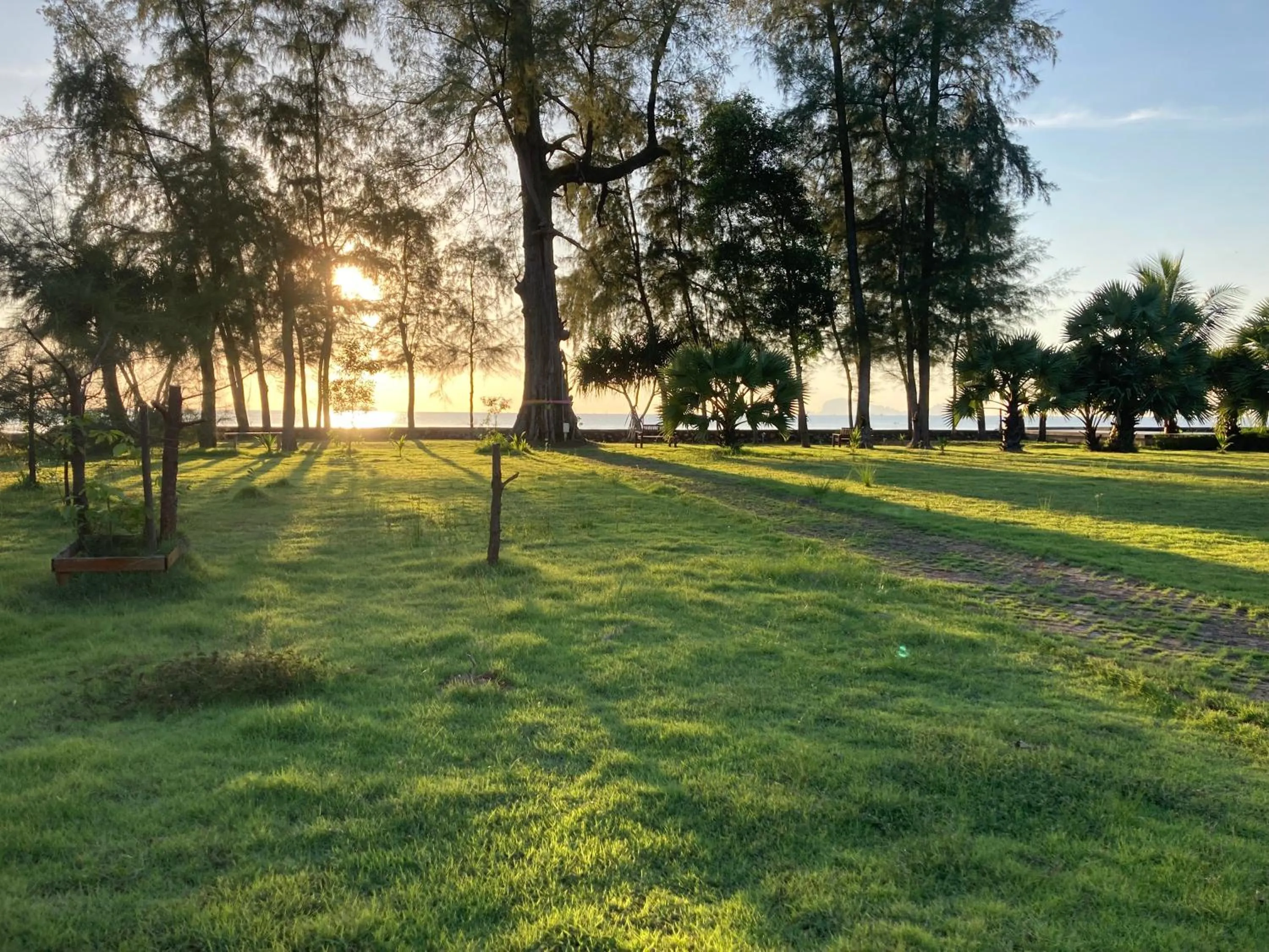 Sunset in The Chevalley Beach Resort