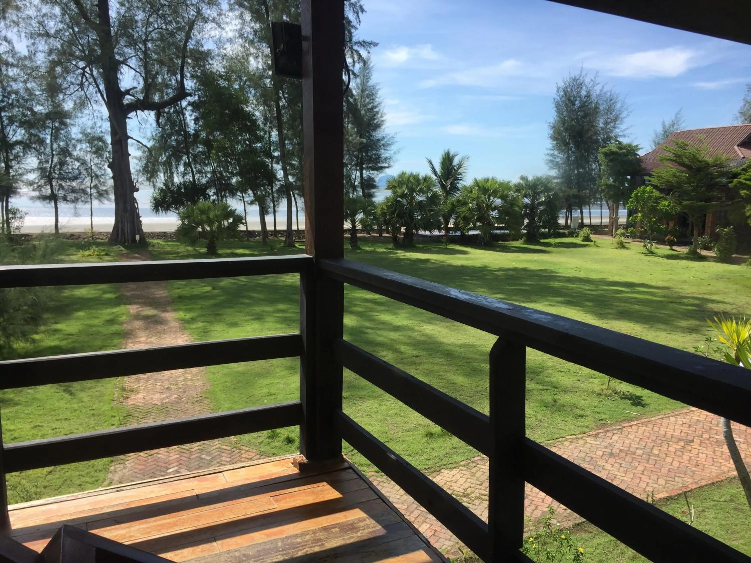 Balcony/Terrace in The Chevalley Beach Resort