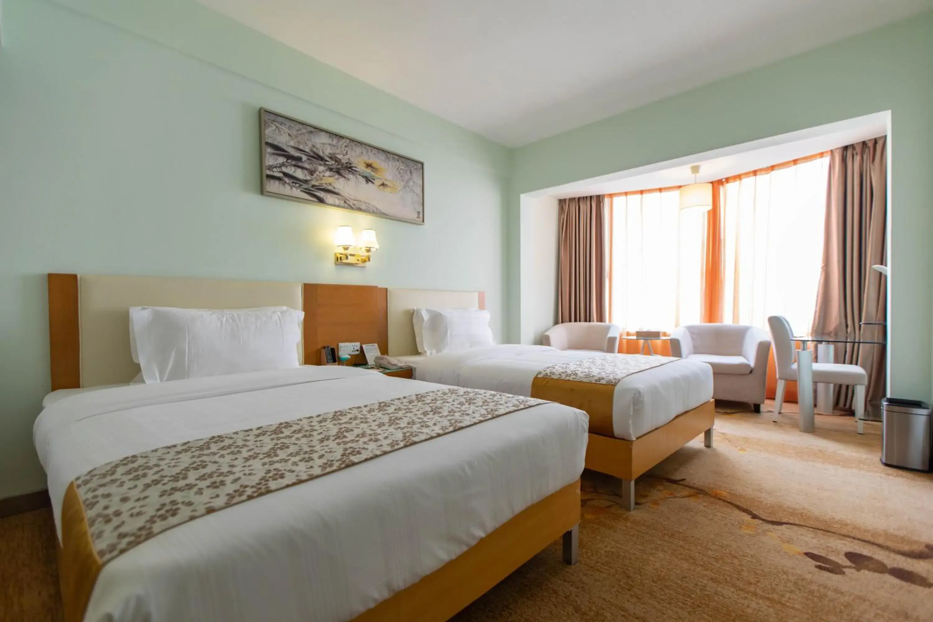 Bed in Shanshui Trends Hotel - Huaqiangbei Bed in Shanshui Trends Hotel - Huaqiangbei