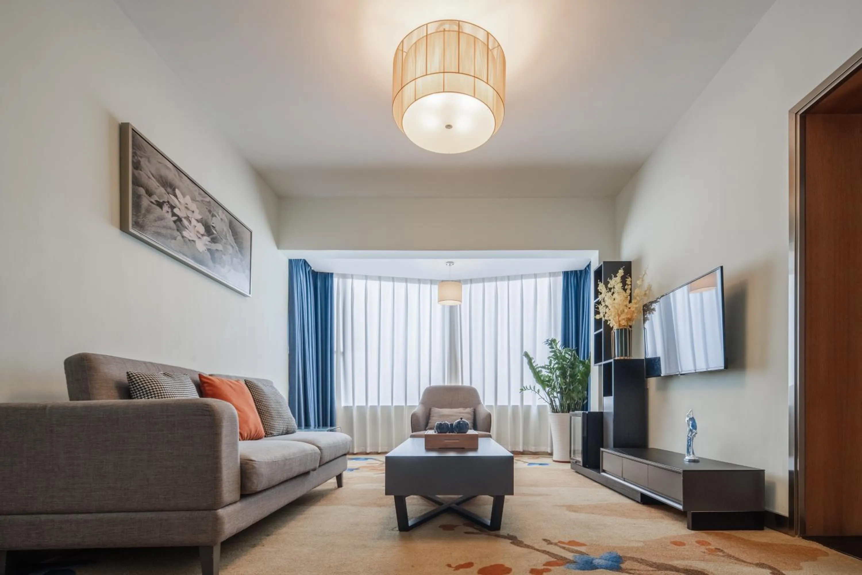 Living room in Shanshui Trends Hotel - Huaqiangbei