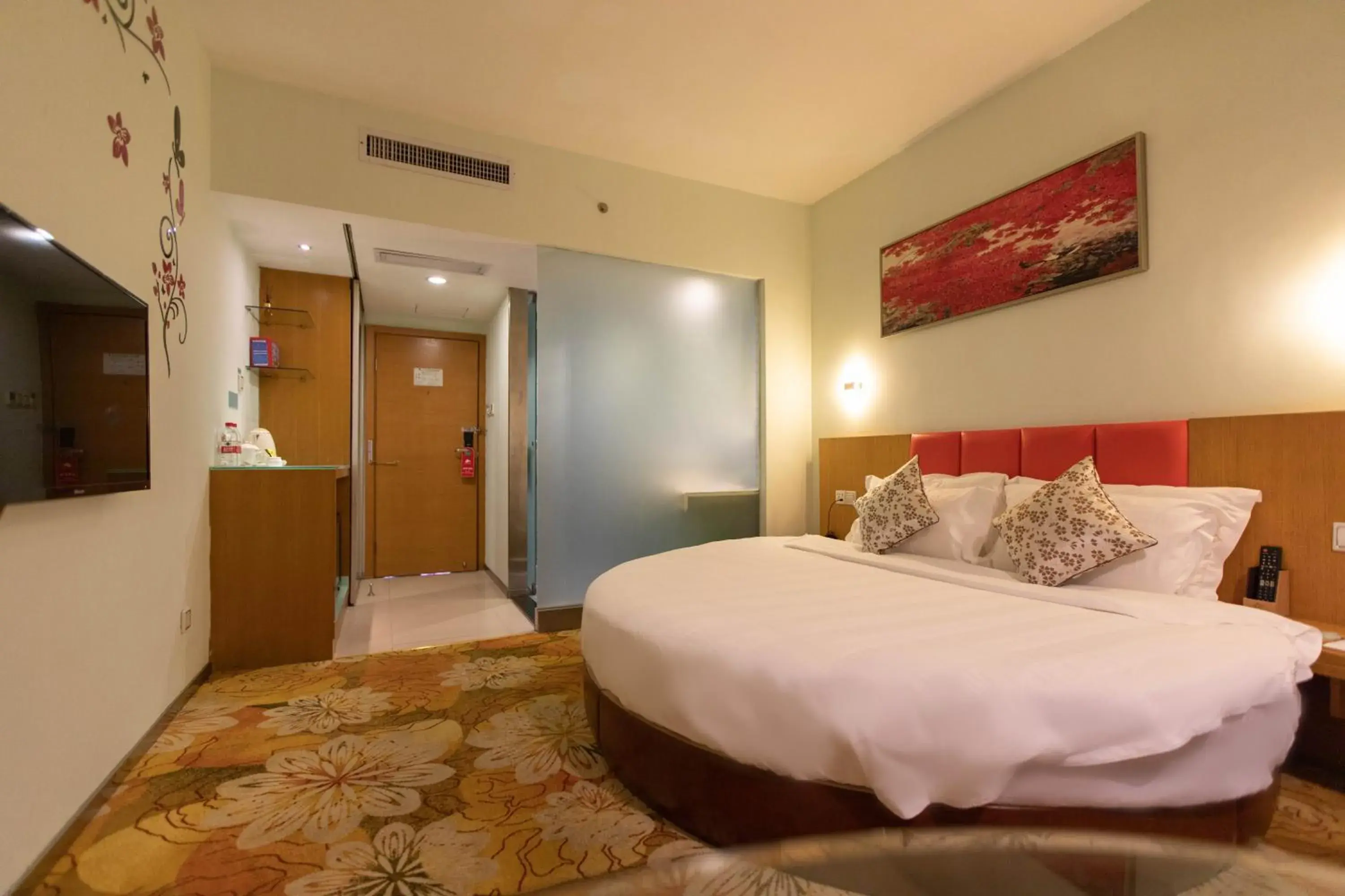 Bedroom, Bed in Shanshui Trends Hotel - Huaqiangbei Bedroom, Bed in Shanshui Trends Hotel - Huaqiangbei