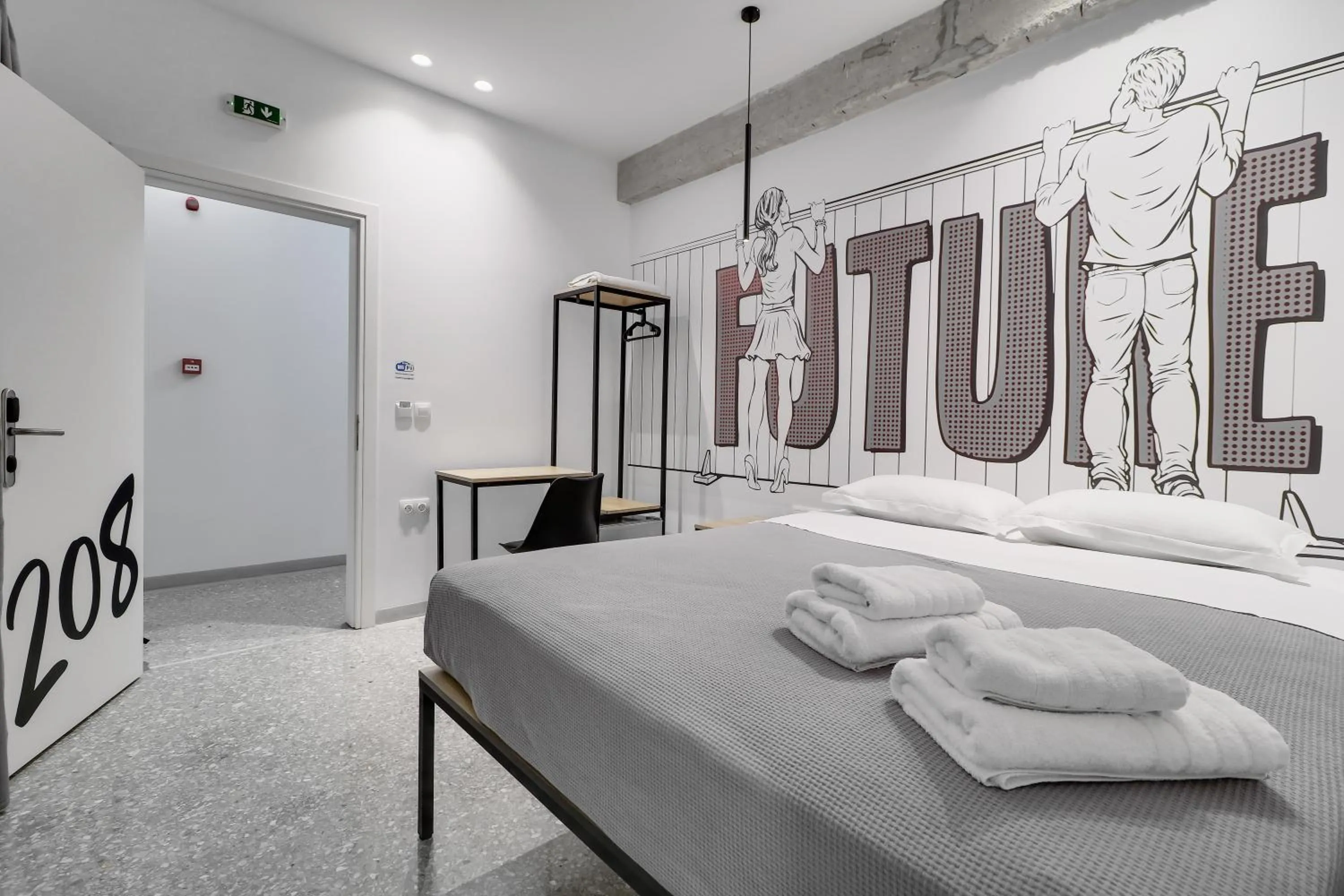 Photo of the whole room, Bed in athensdot