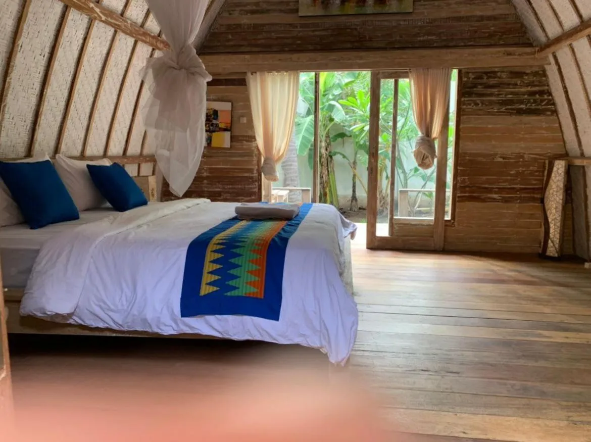 Bed in Star Bar and Bungalows