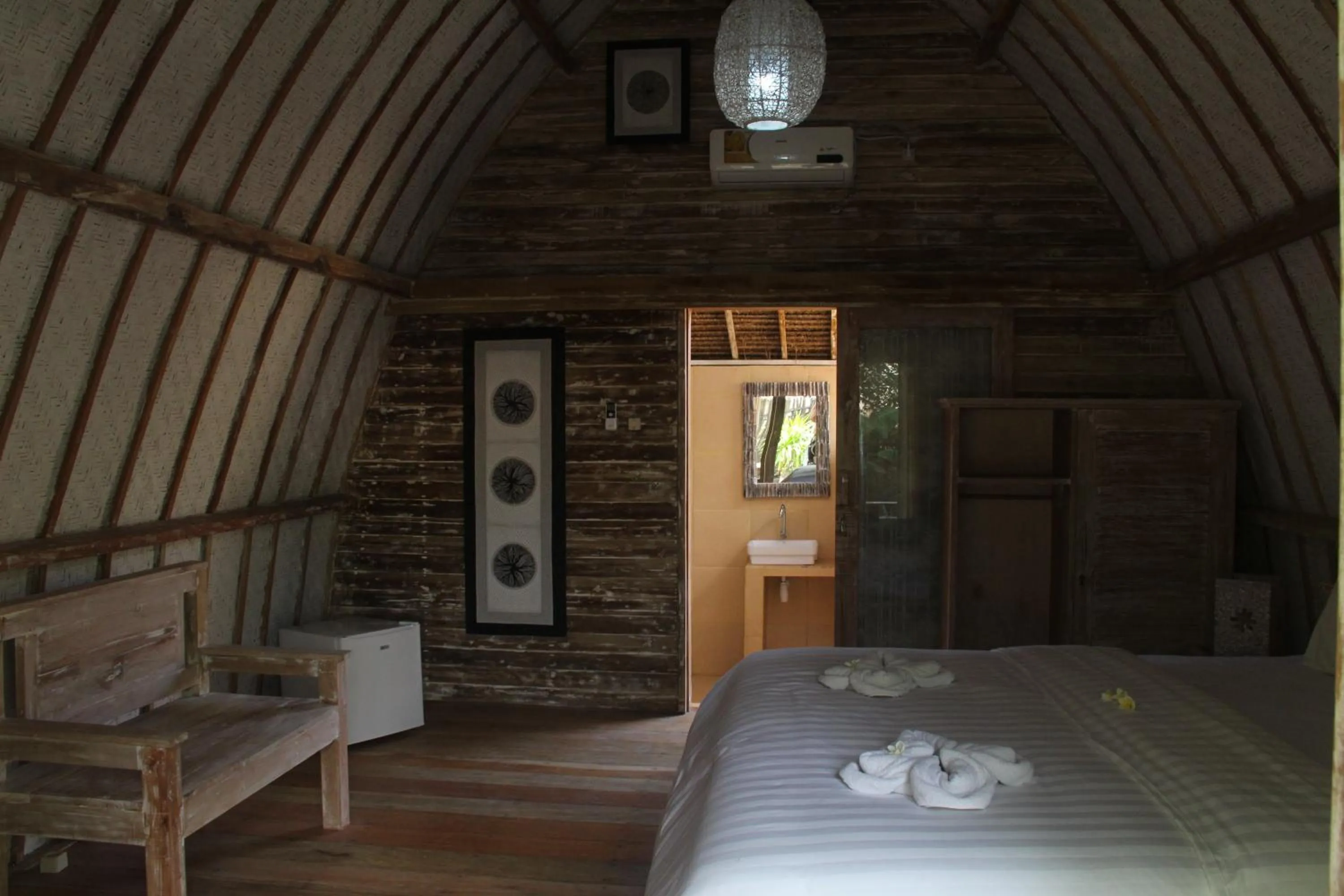 Bed in Star Bar and Bungalows