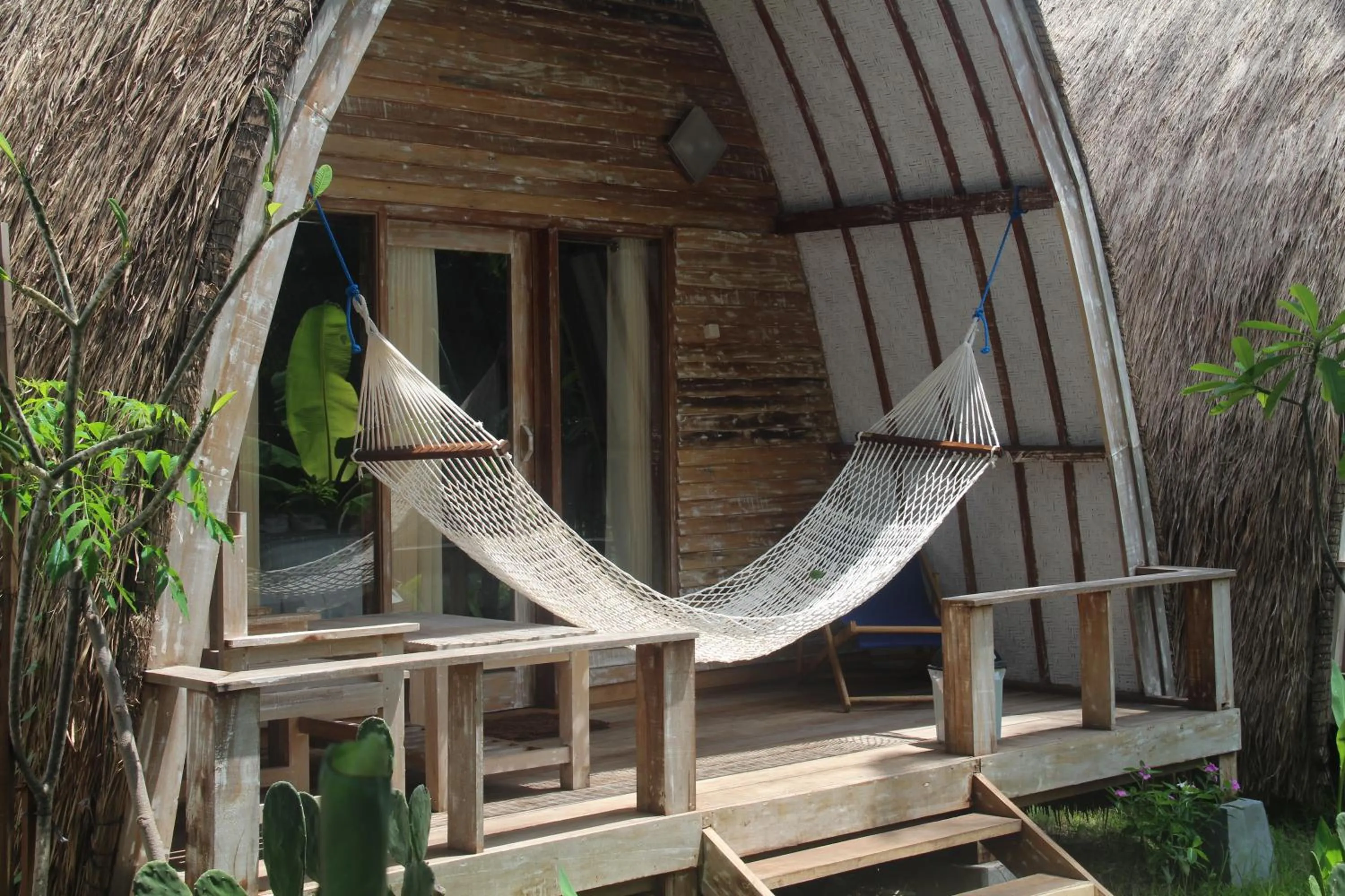 Bed in Star Bar and Bungalows