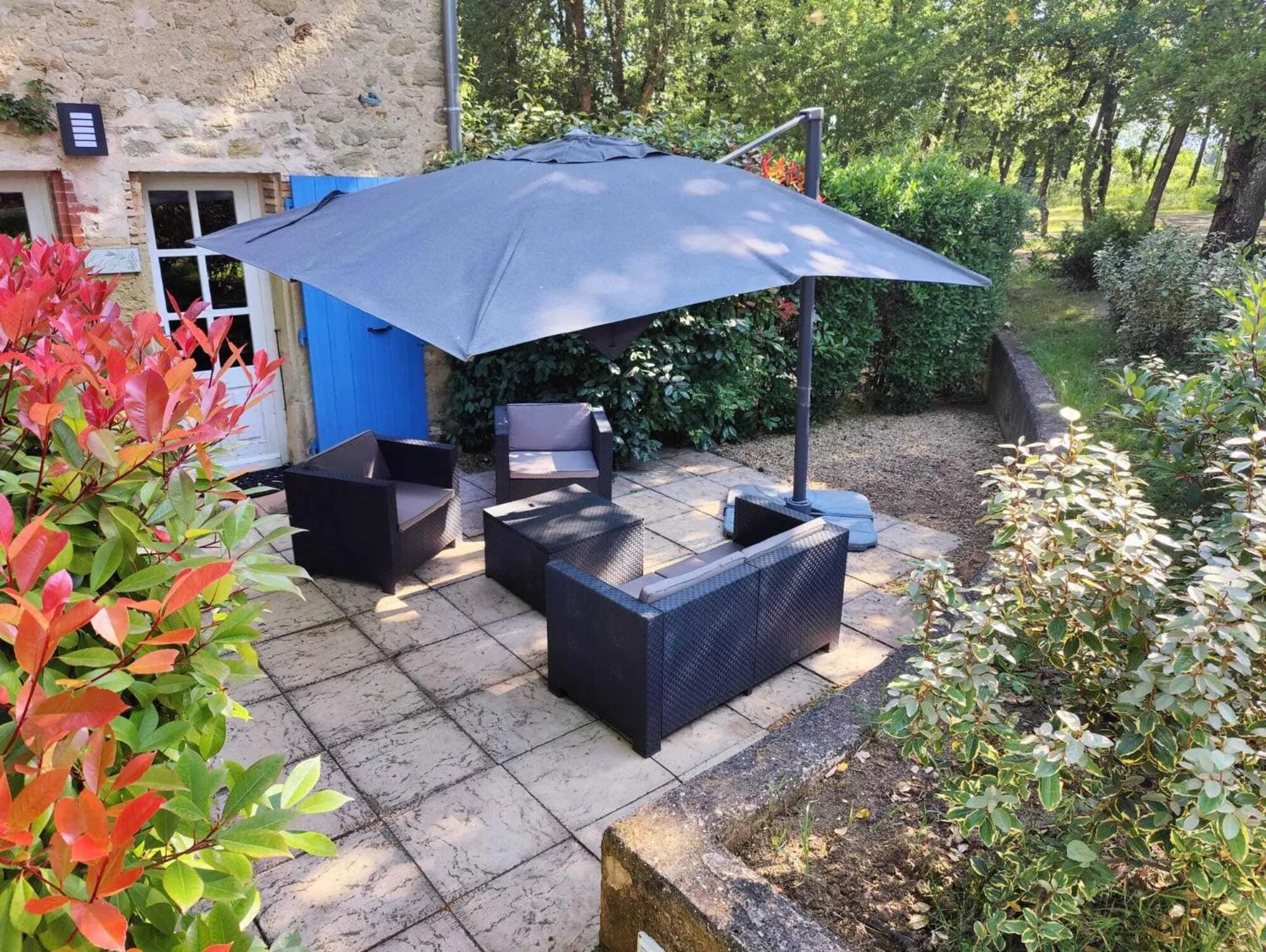 Patio in Le Mas des Laurels