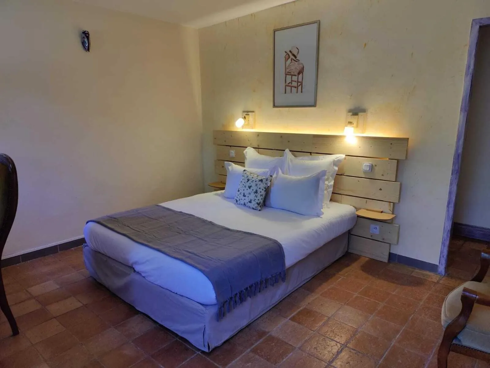 Bedroom, Bed in Le Mas des Laurels