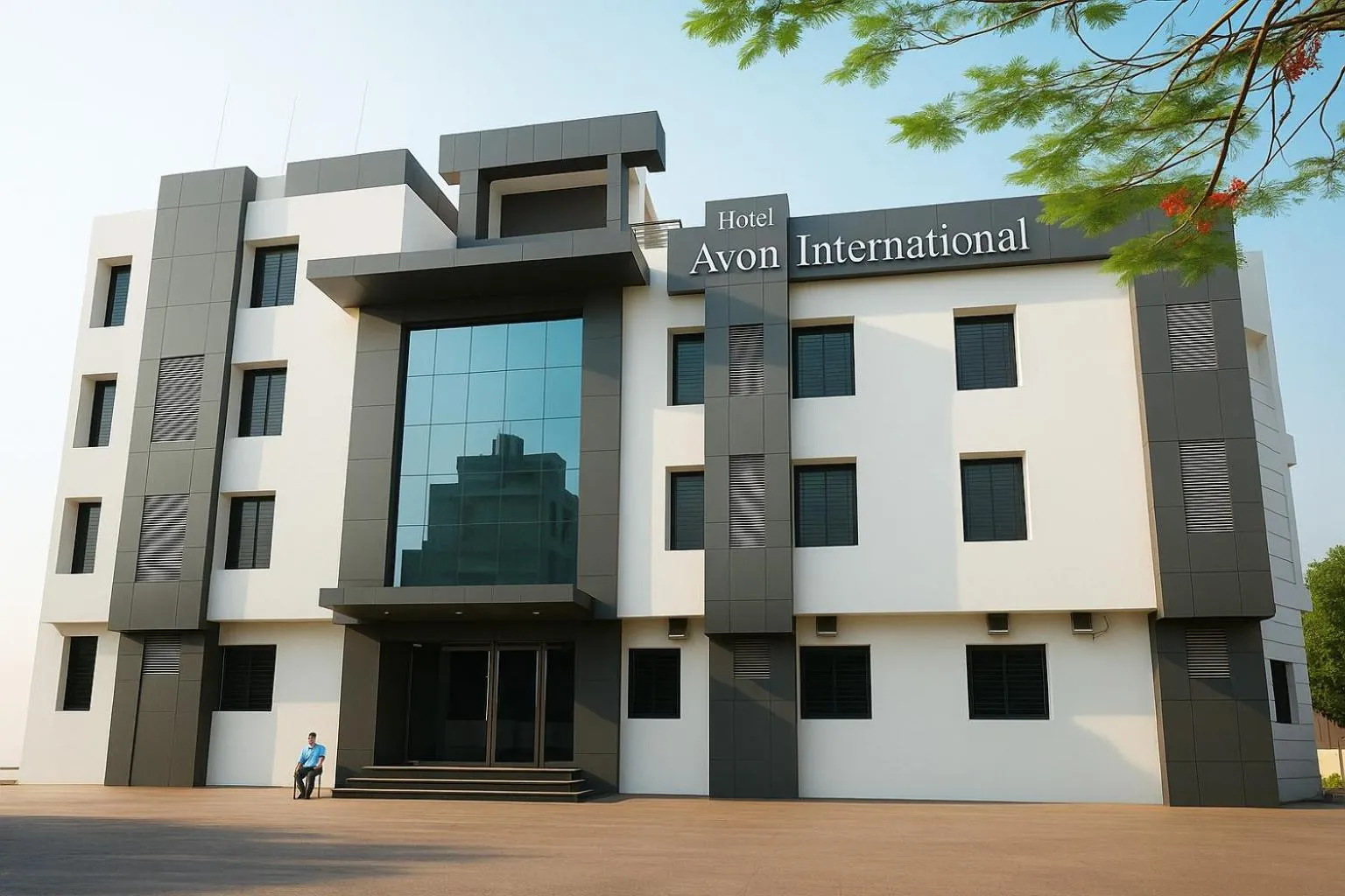 Property building in Hotel Avon International