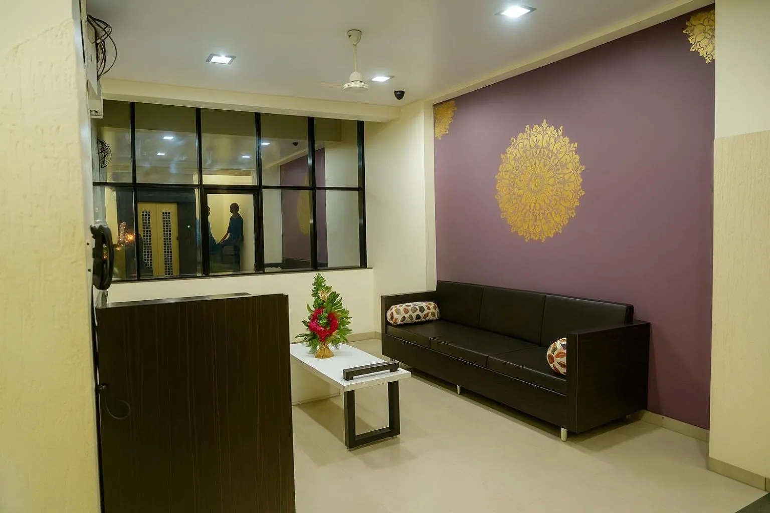 Living room in Hotel Avon International