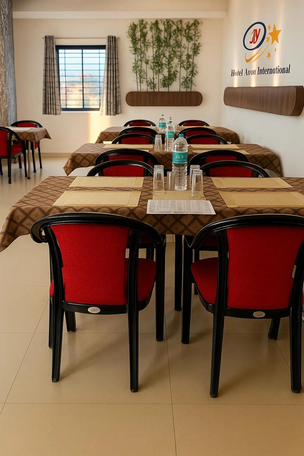 Restaurant/places to eat in Hotel Avon International