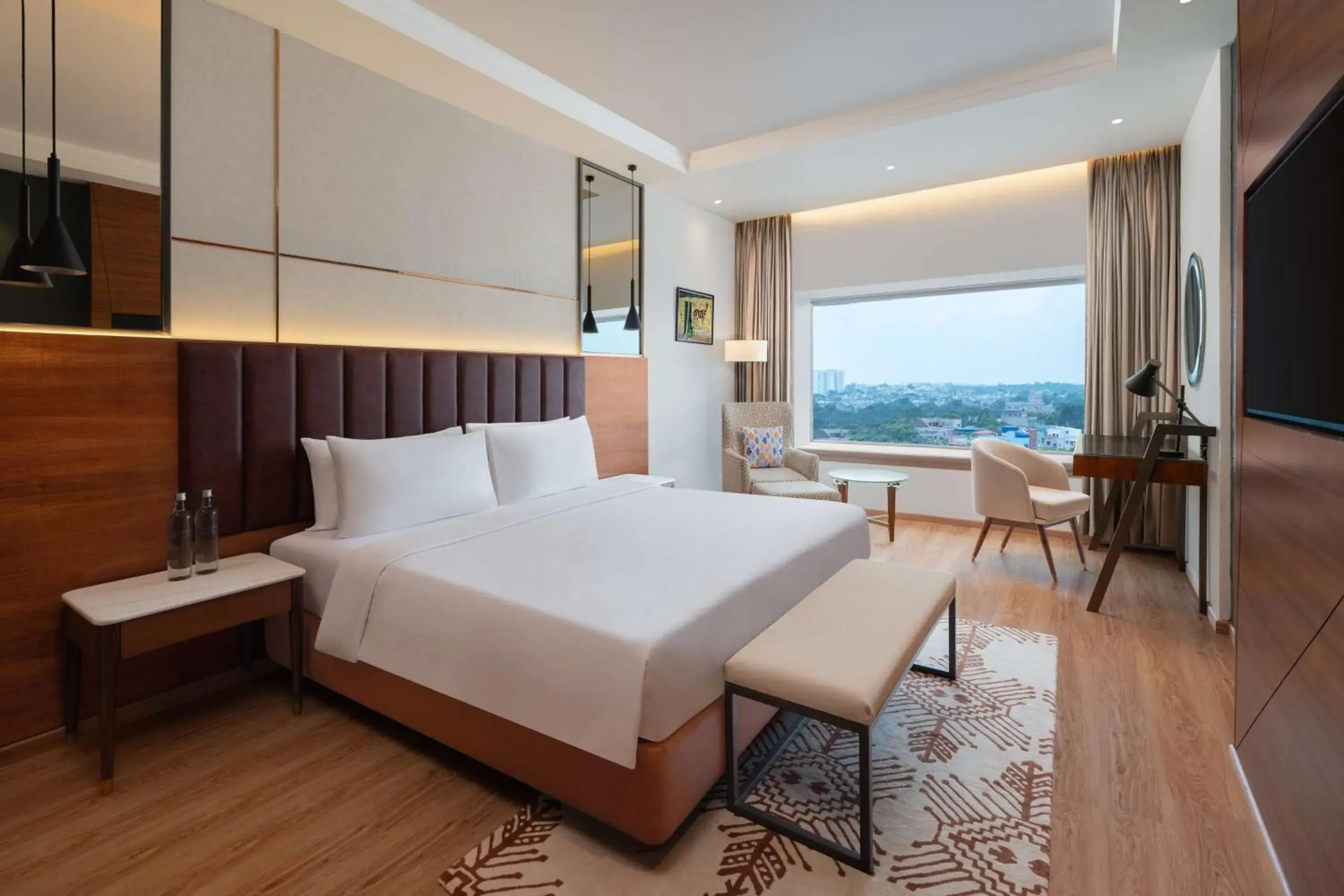 Bed in Radisson Blu Hotel Ranchi Bed in Radisson Blu Hotel Ranchi