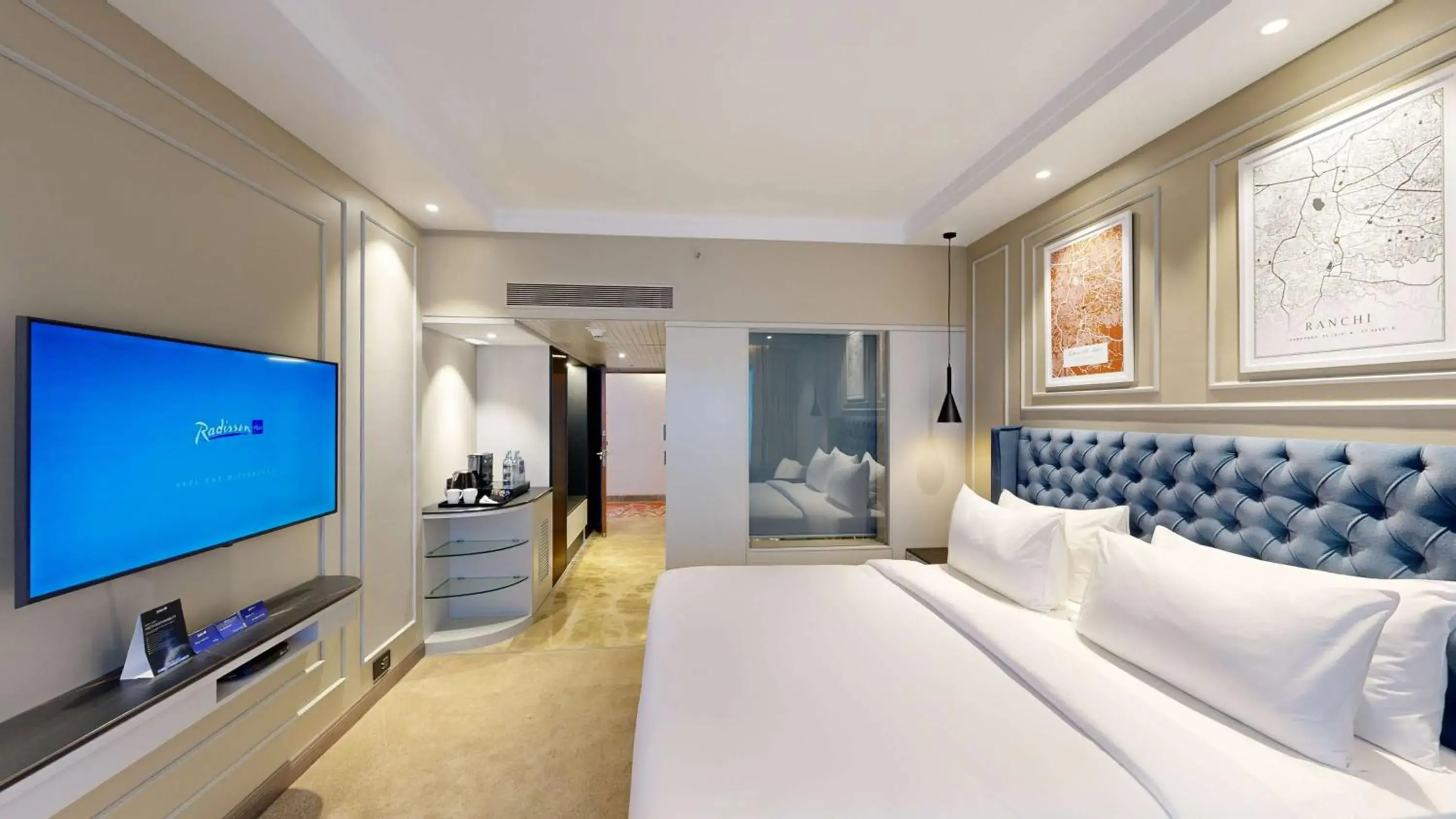 Bedroom in Radisson Blu Hotel Ranchi Bedroom in Radisson Blu Hotel Ranchi