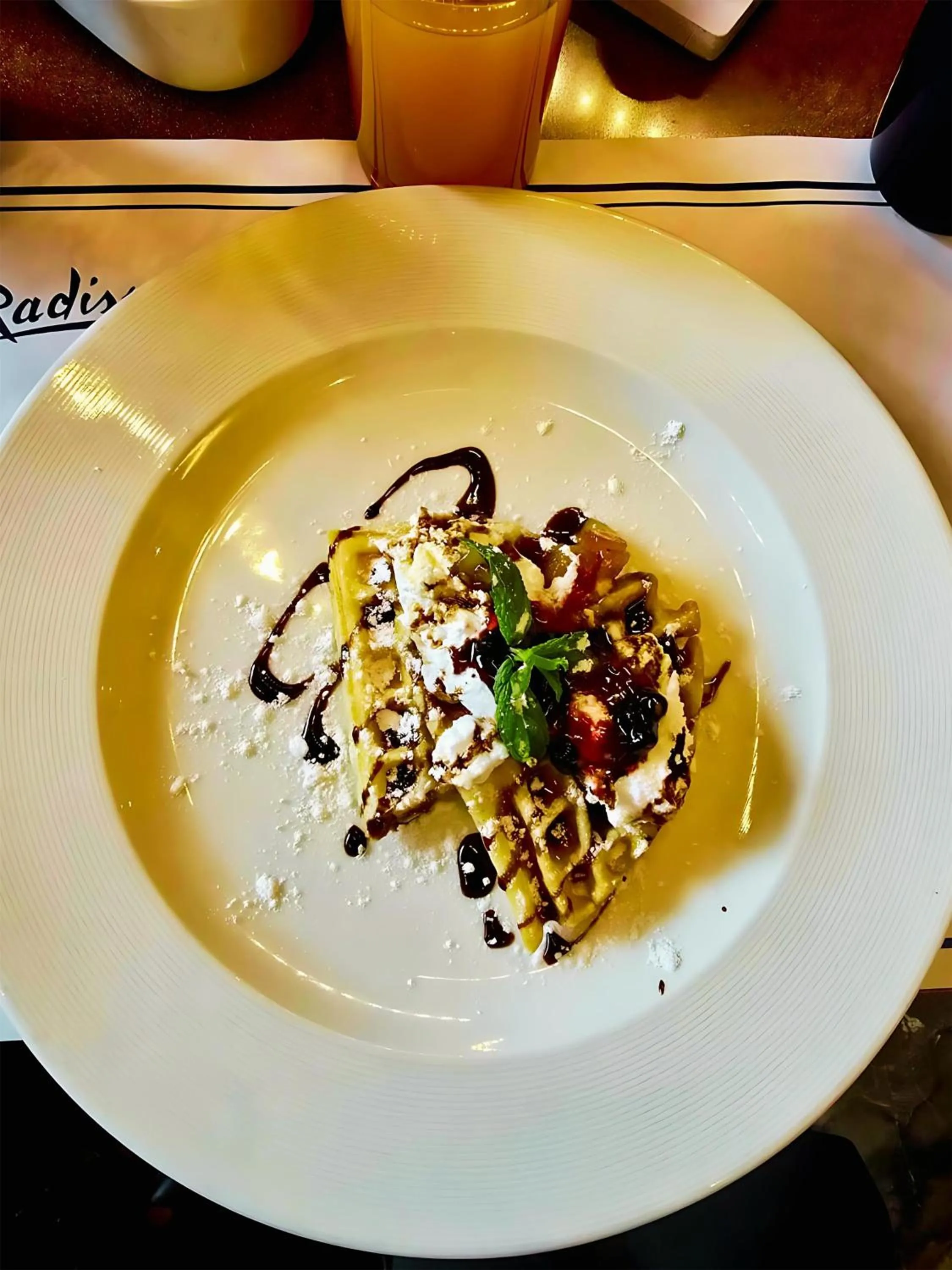 Food and drinks in Radisson Blu Hotel Ranchi