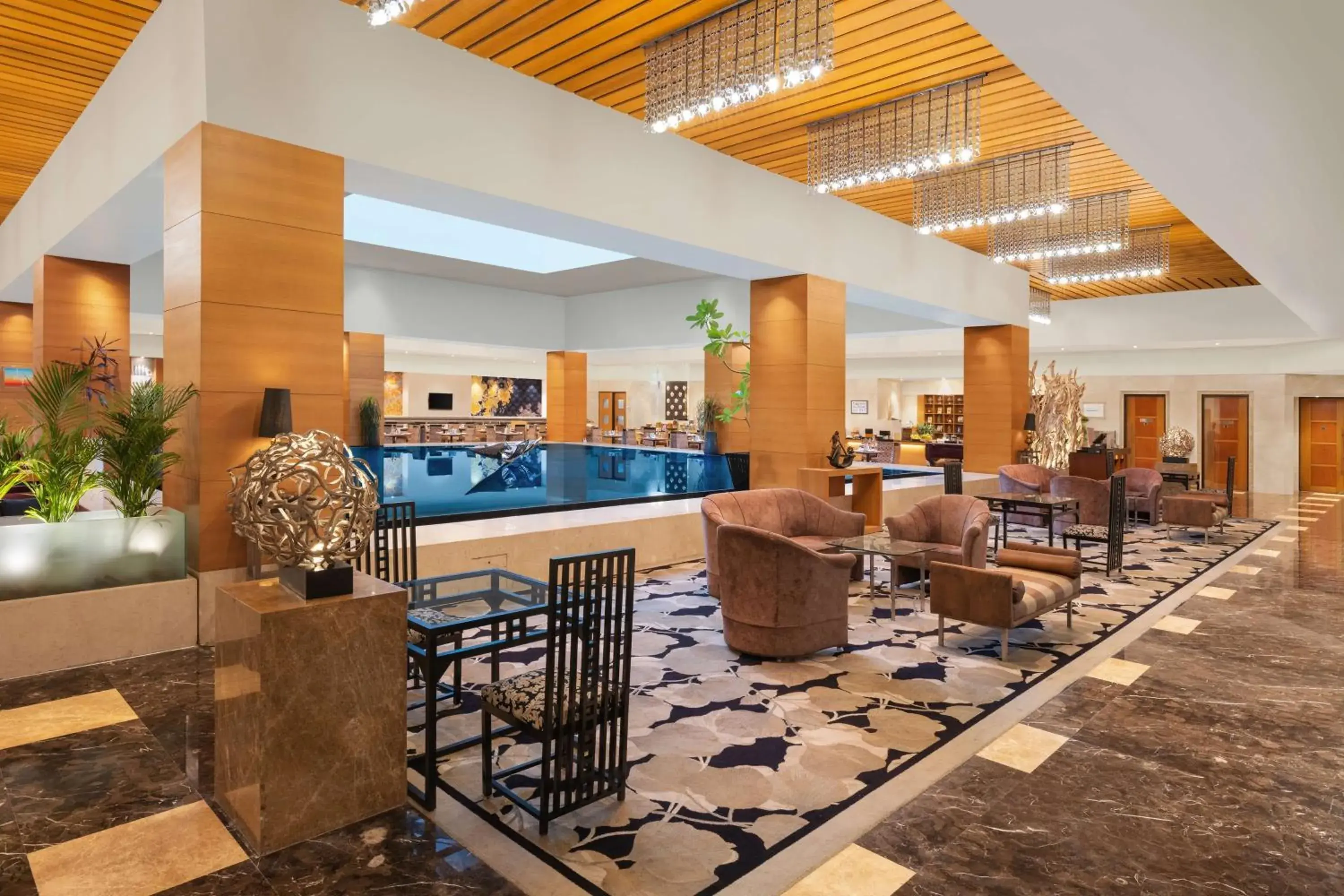 Lobby or reception in Radisson Blu Hotel Ranchi Lobby or reception in Radisson Blu Hotel Ranchi