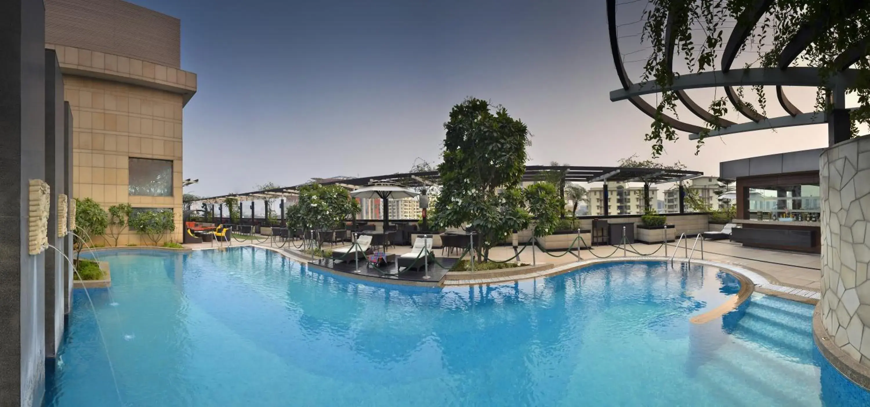 Pool view in Park Plaza Gurgaon Pool view in Park Plaza Gurgaon