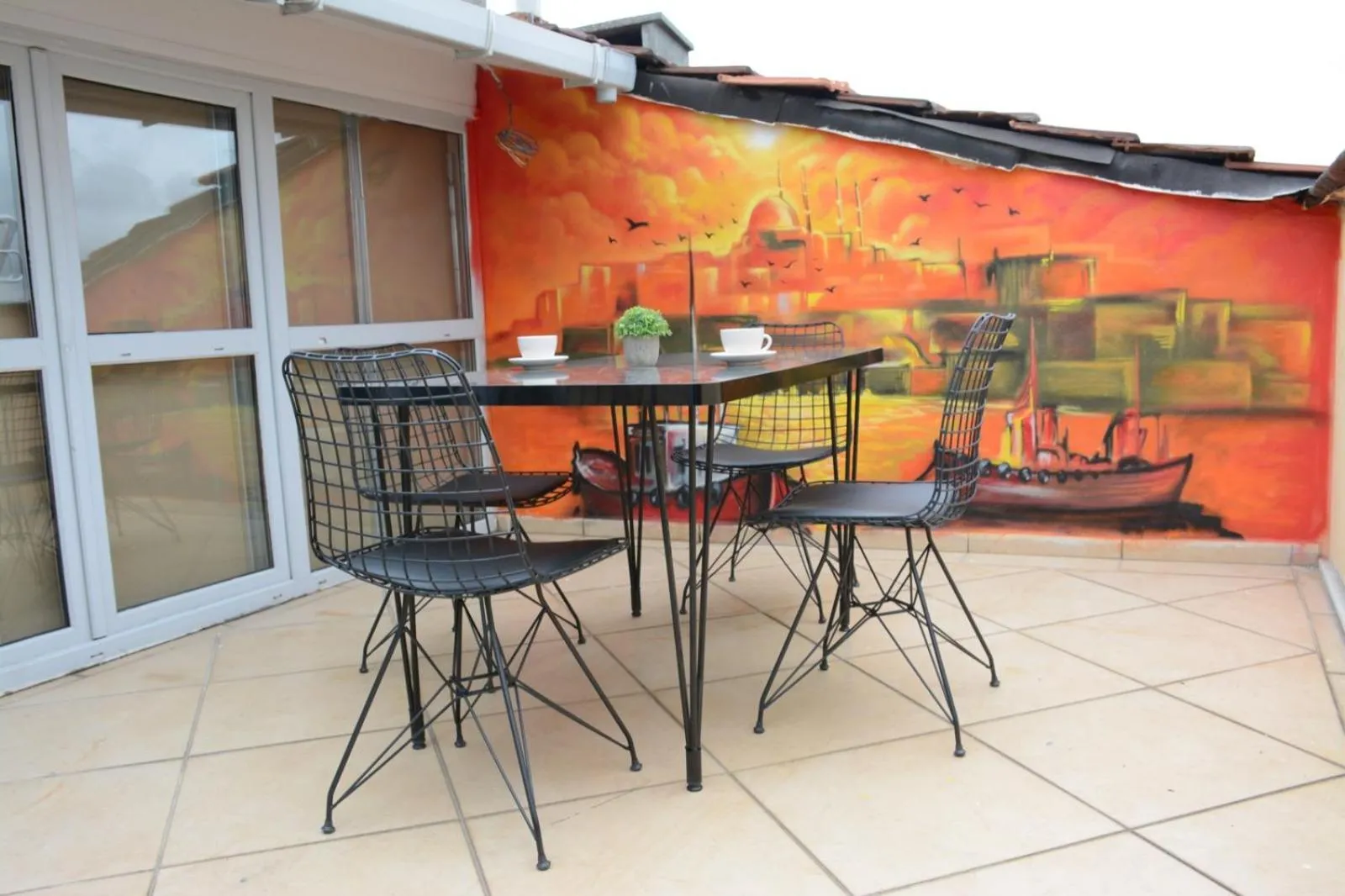 Balcony/Terrace in Taksim Square-La Casa Home Concept