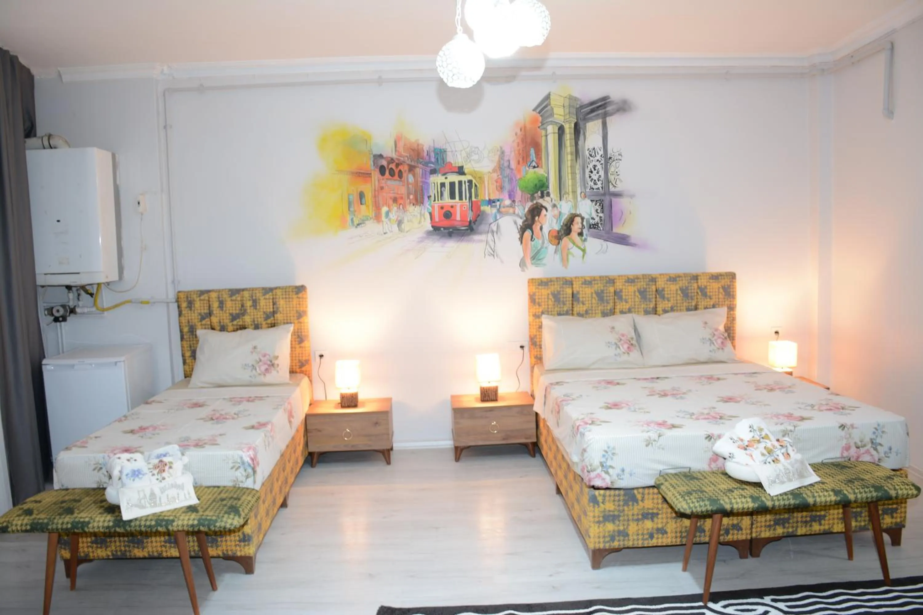 Bed in Taksim Square-La Casa Home Concept