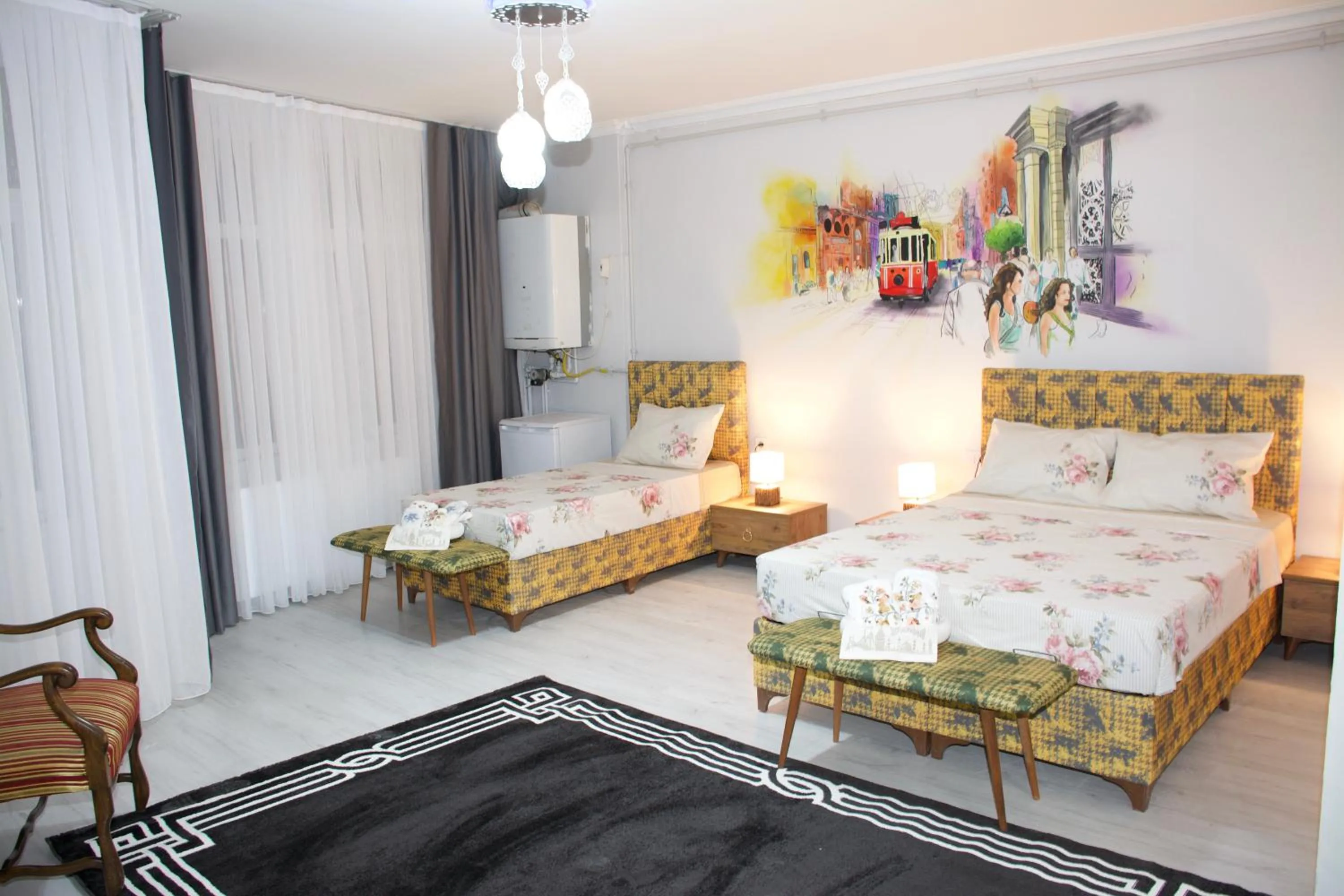 Bed in Taksim Square-La Casa Home Concept