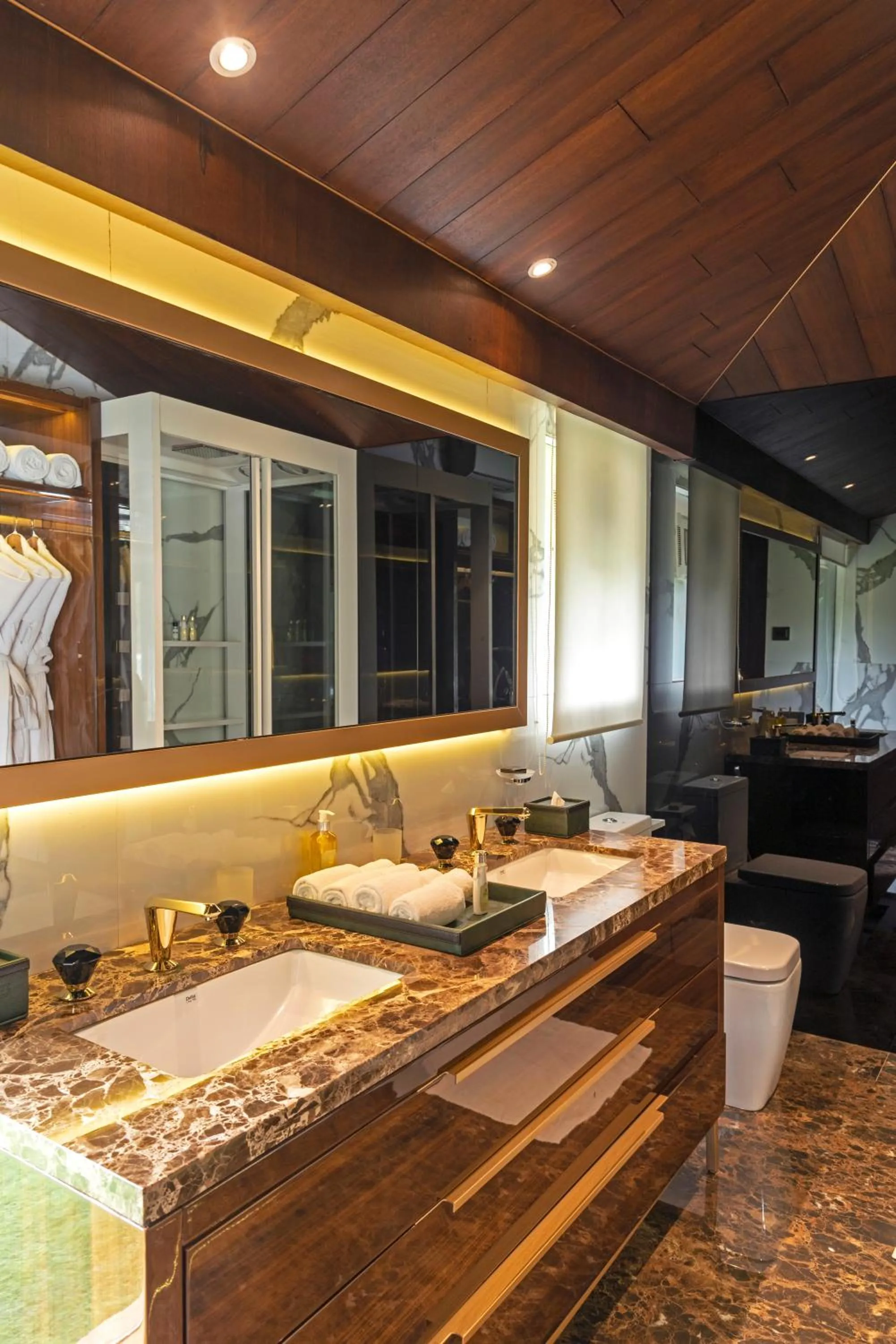 Bathroom in Della Resorts