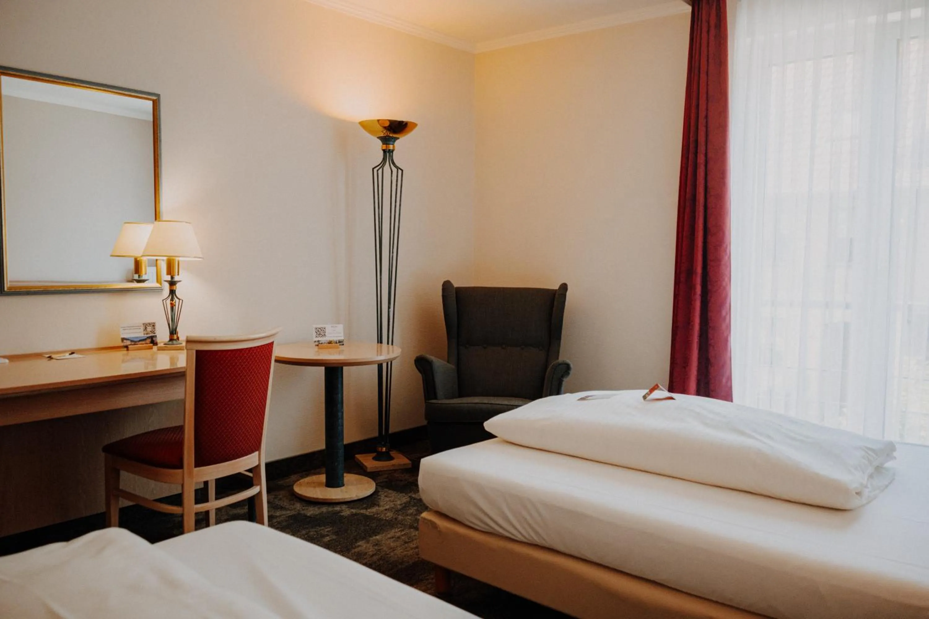 Bed in Hotel am Schloß Apolda