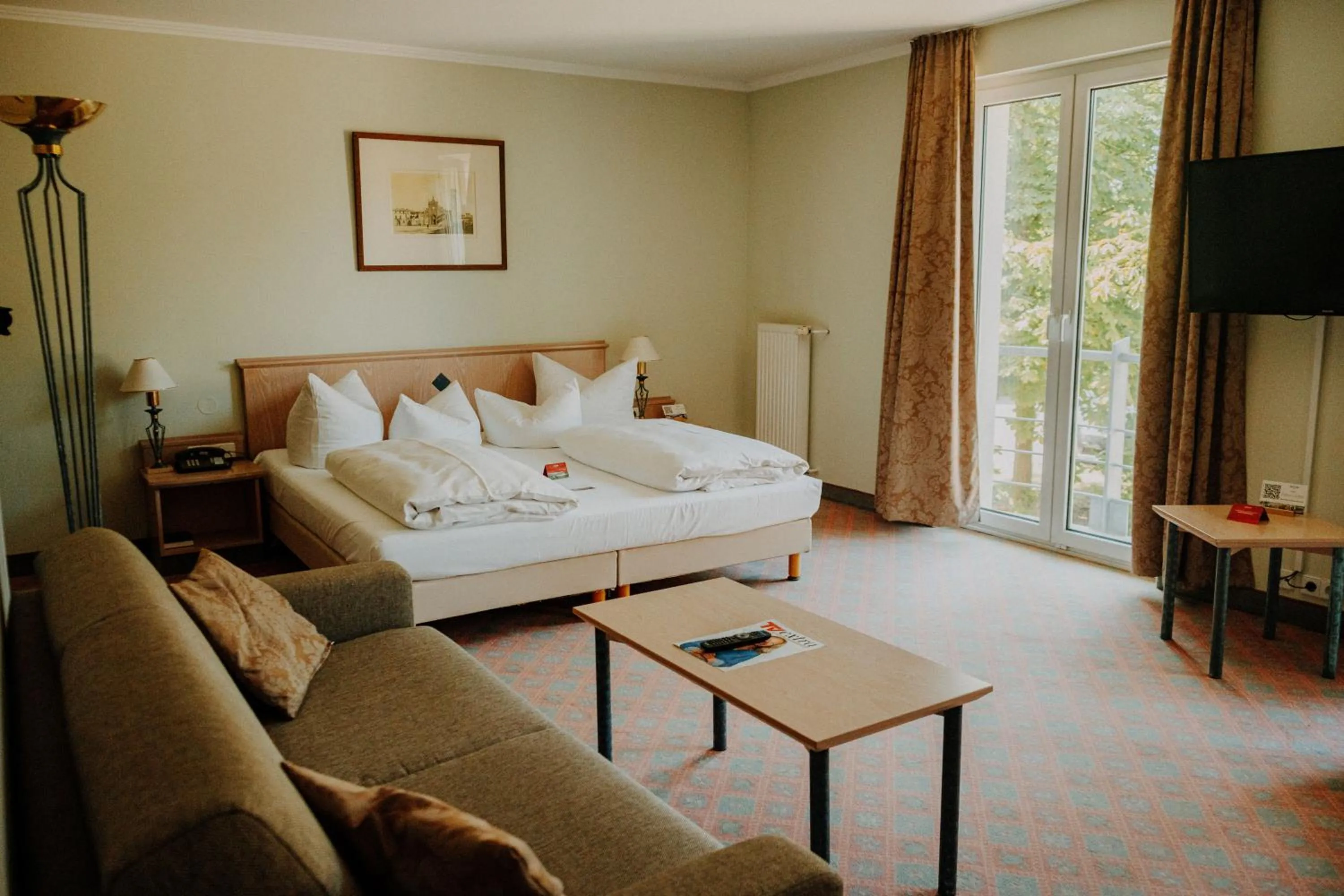 Bed in Hotel am Schloß Apolda