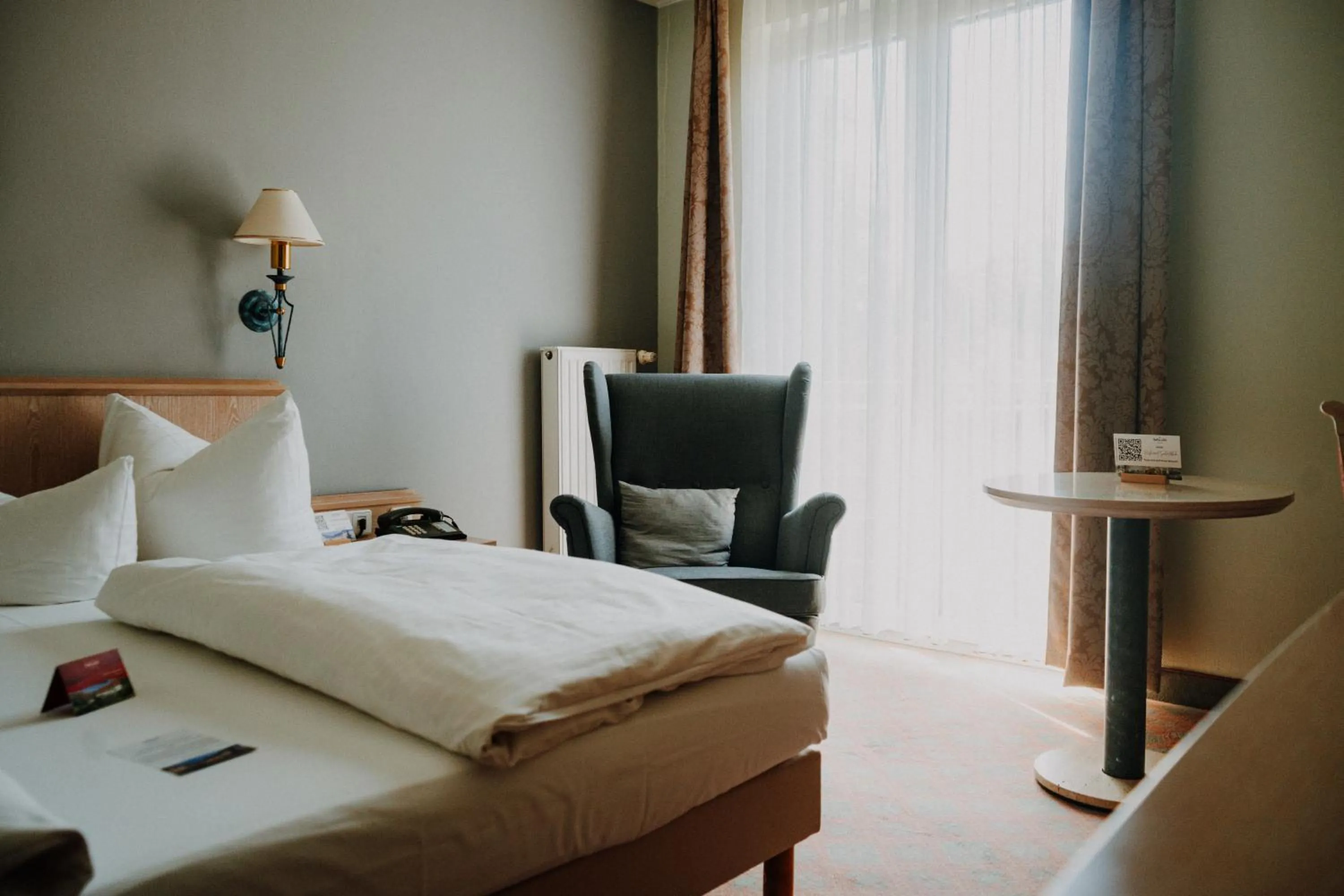 Bed in Hotel am Schloß Apolda