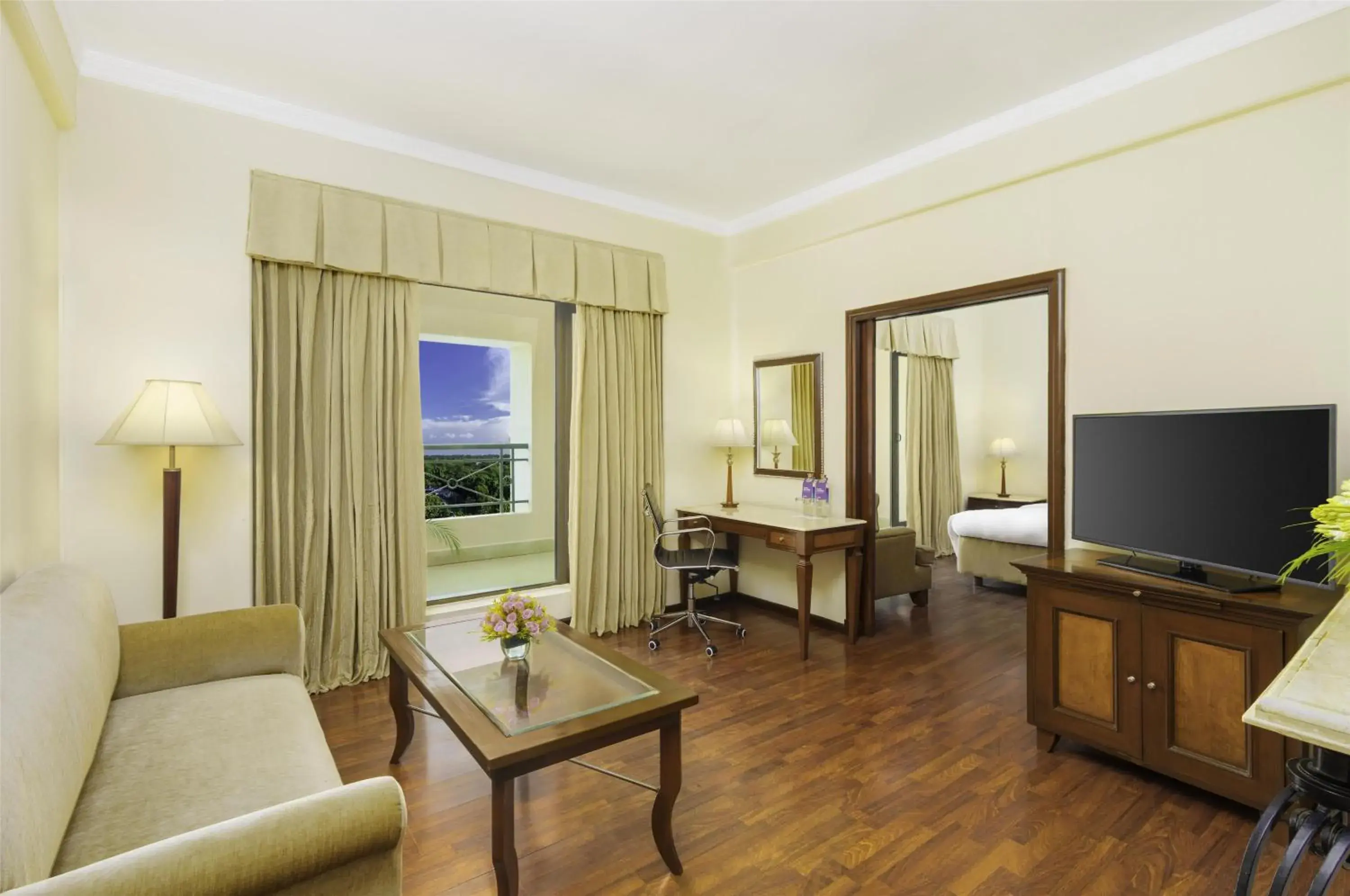 Photo of the whole room in Radisson Hotel Varanasi Photo of the whole room in Radisson Hotel Varanasi