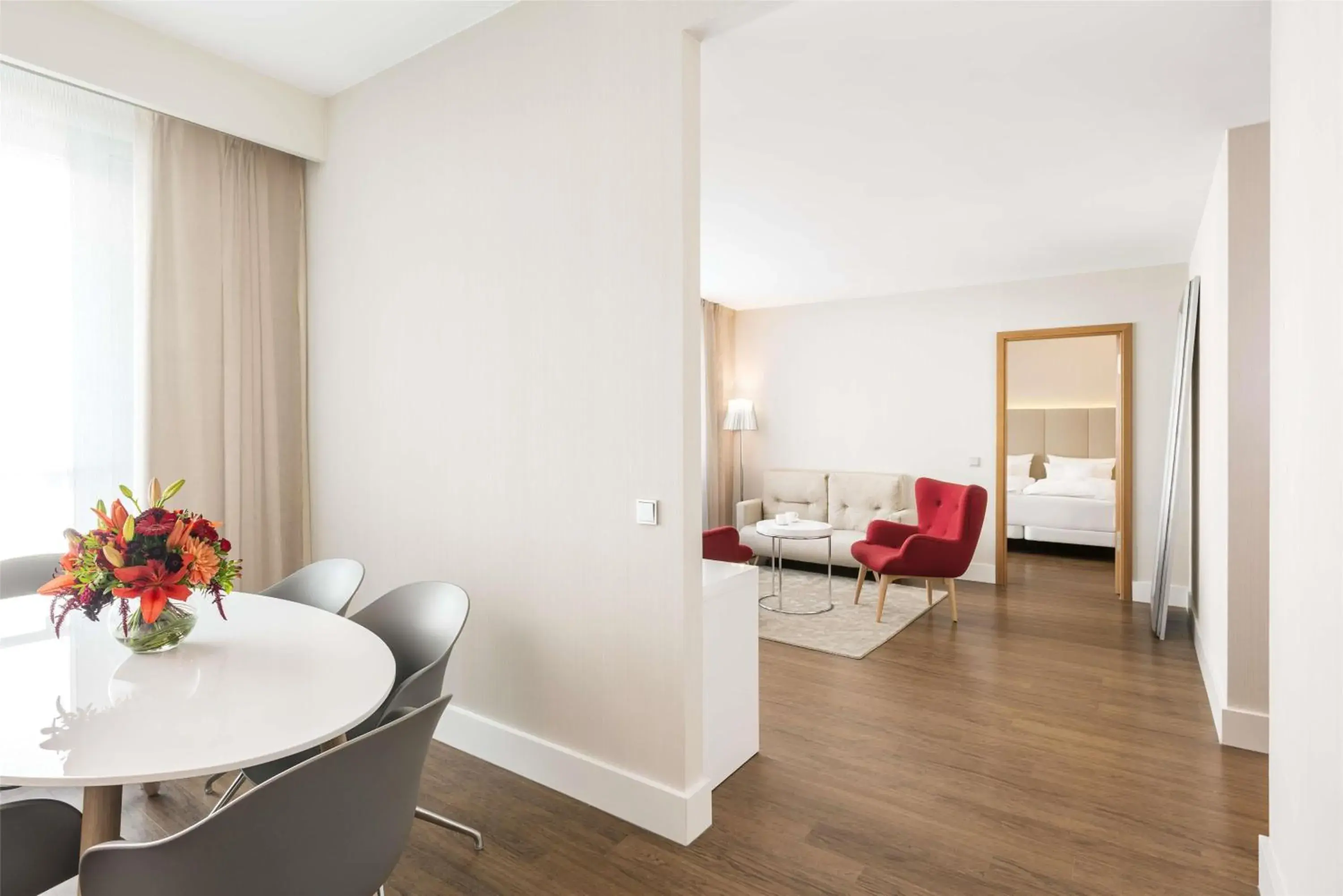 Bedroom, Bed in NH Collection Berlin Mitte Friedrichstrasse Bedroom, Bed in NH Collection Berlin Mitte Friedrichstrasse