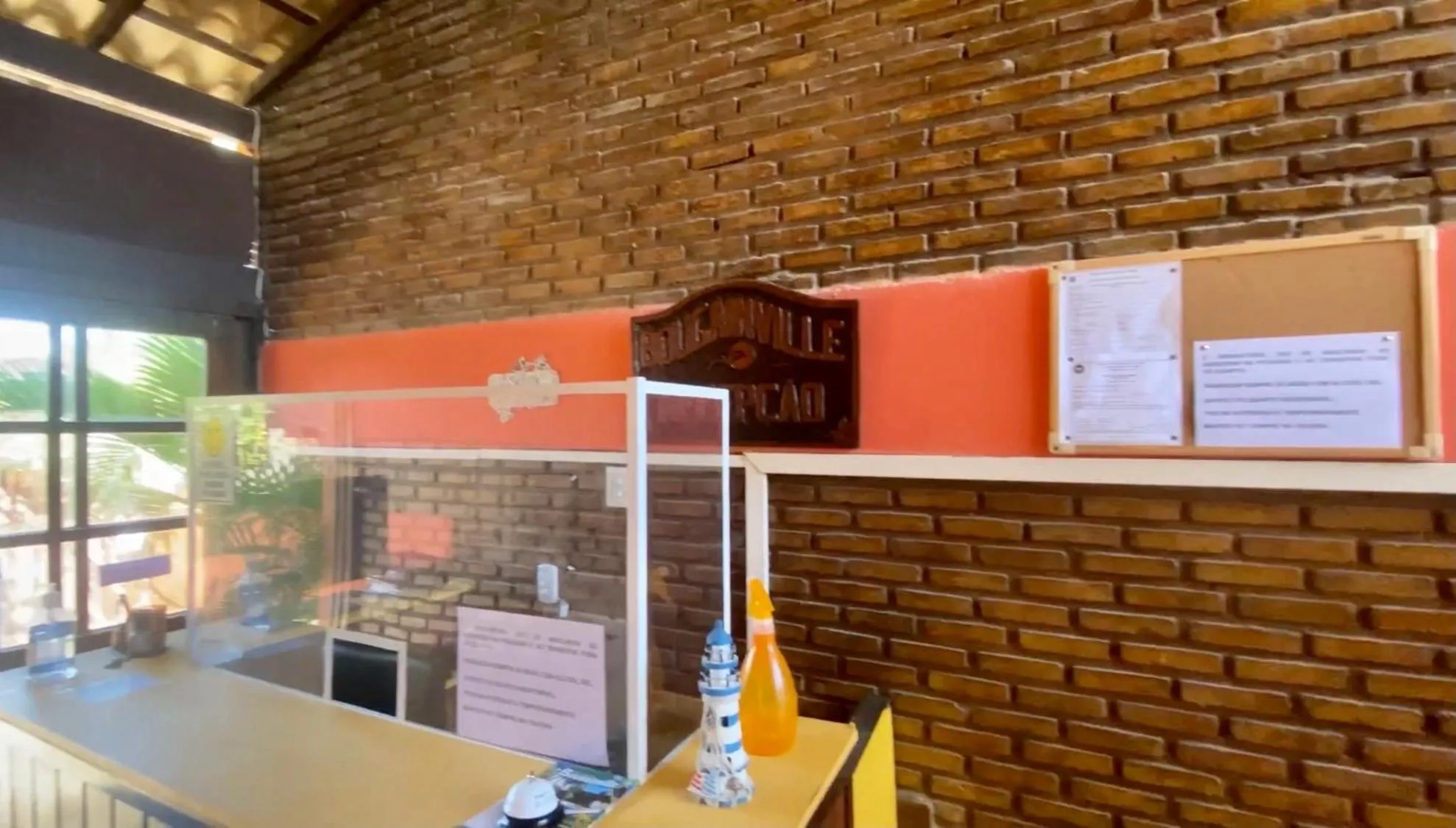 Lobby or reception in EcoVila-Zen Bougainville - Hotel Pousada