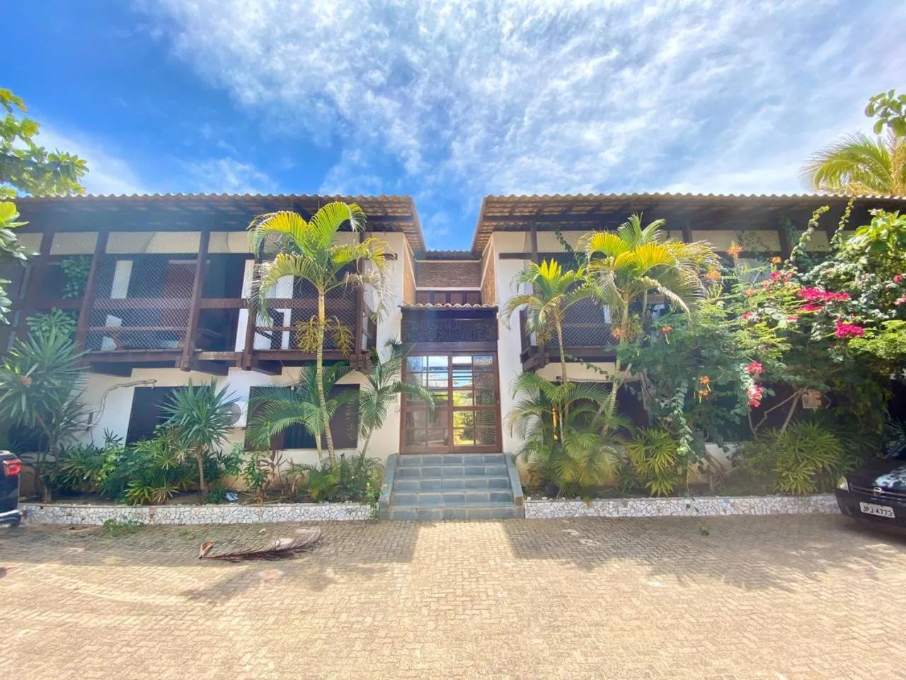 Property building in EcoVila-Zen Bougainville - Hotel Pousada