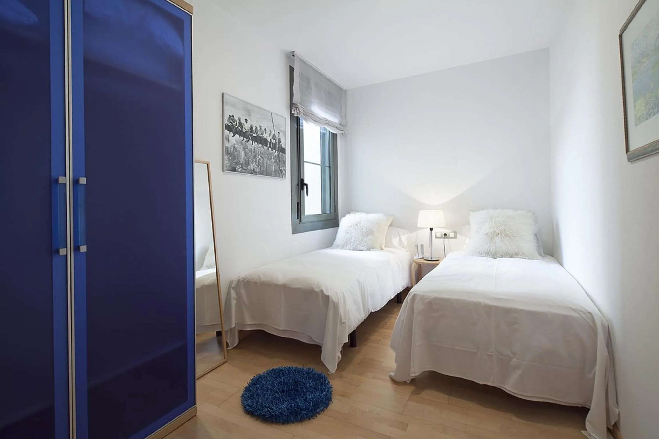 Bedroom, Bed in You Stylish El Born Apartments