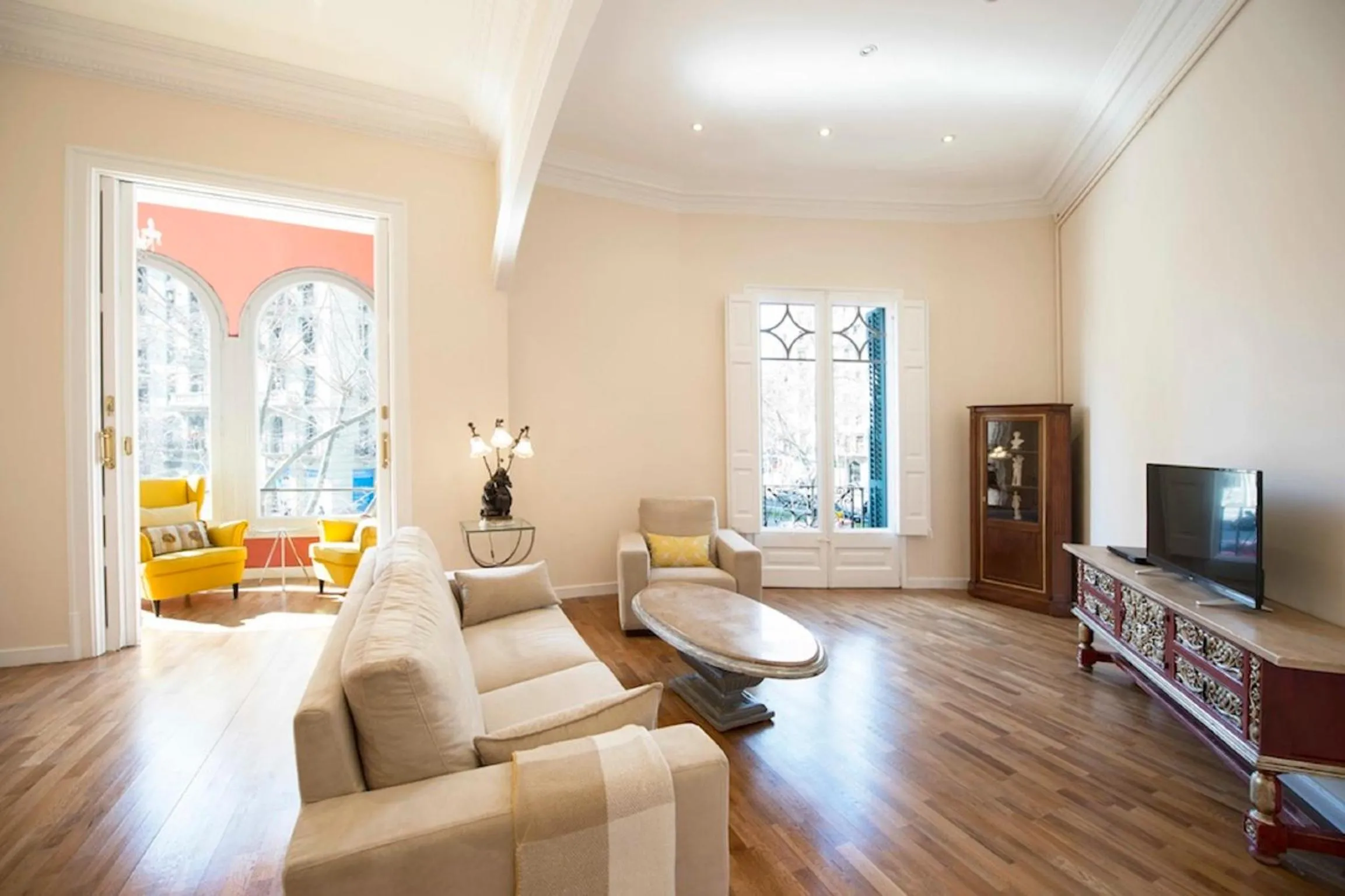 Living room in You Stylish El Born Apartments