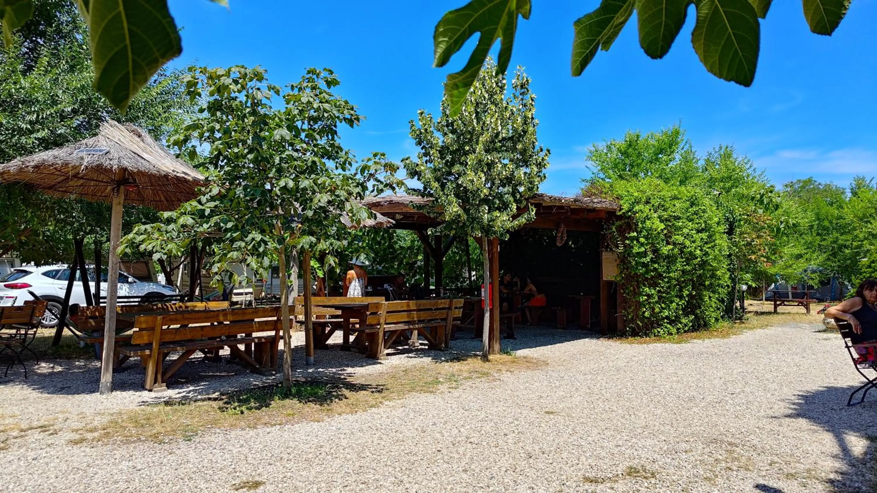 Inner courtyard view in Marina Park