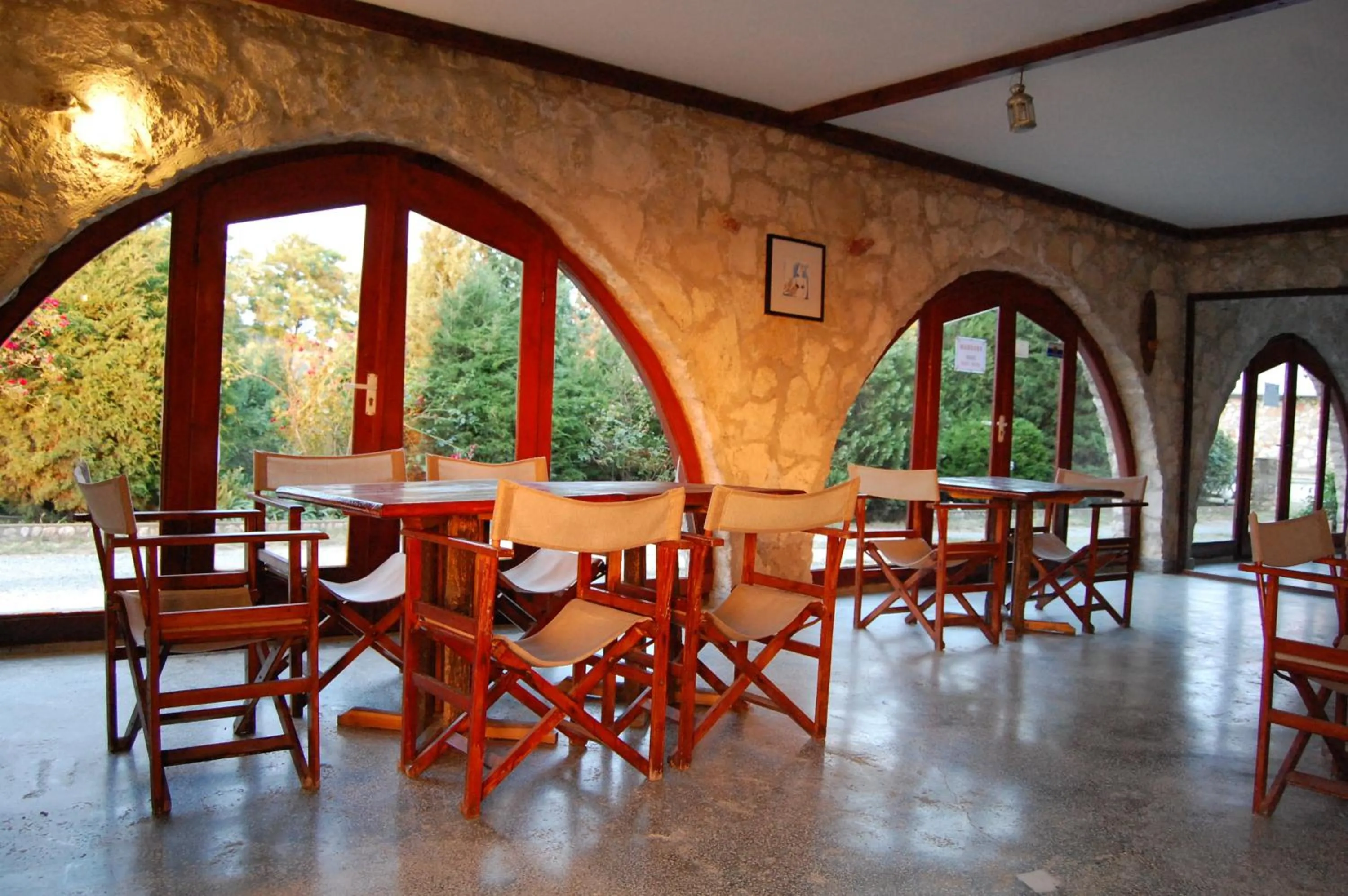Dining area in Marina Park