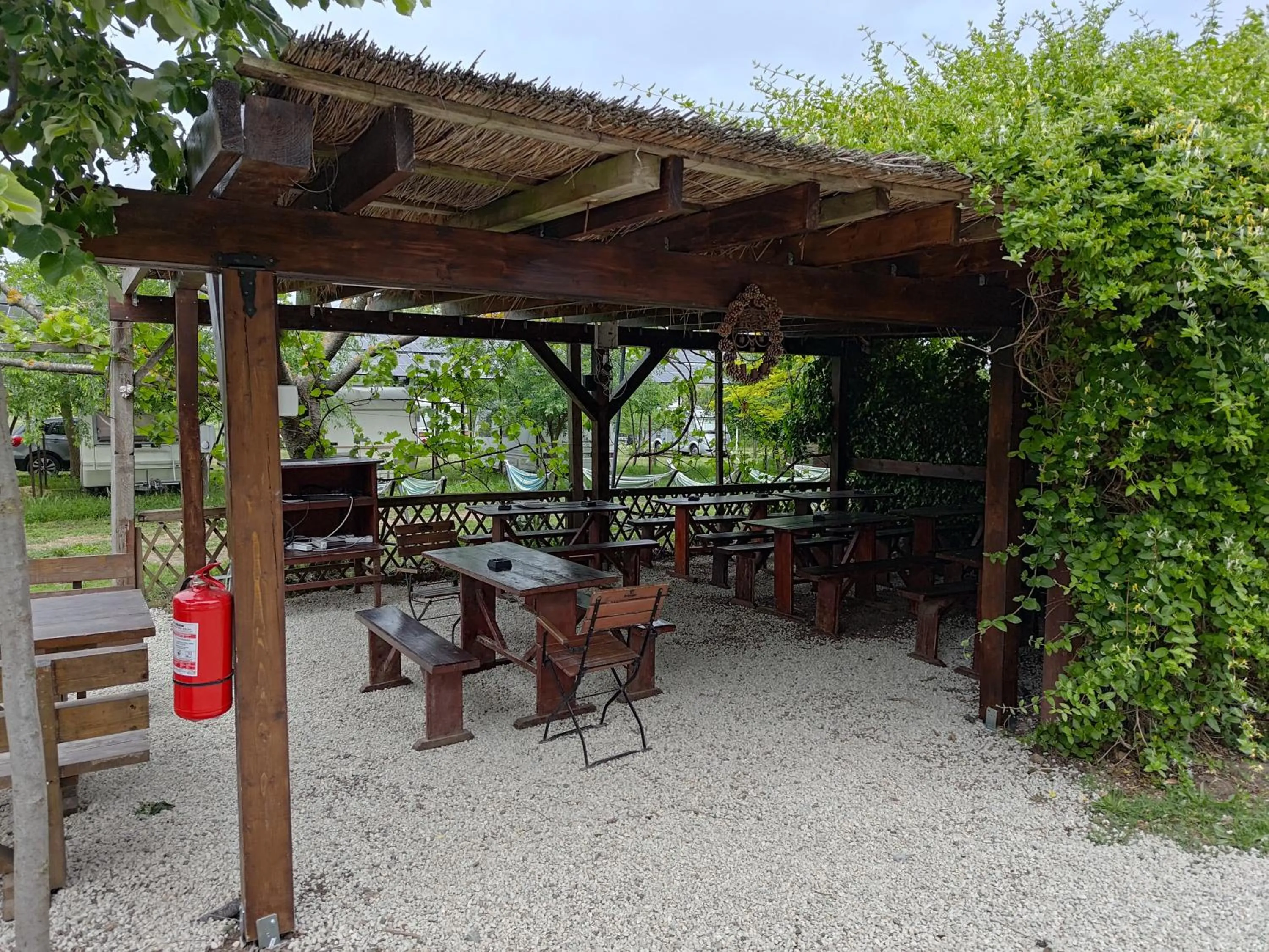 Inner courtyard view in Marina Park