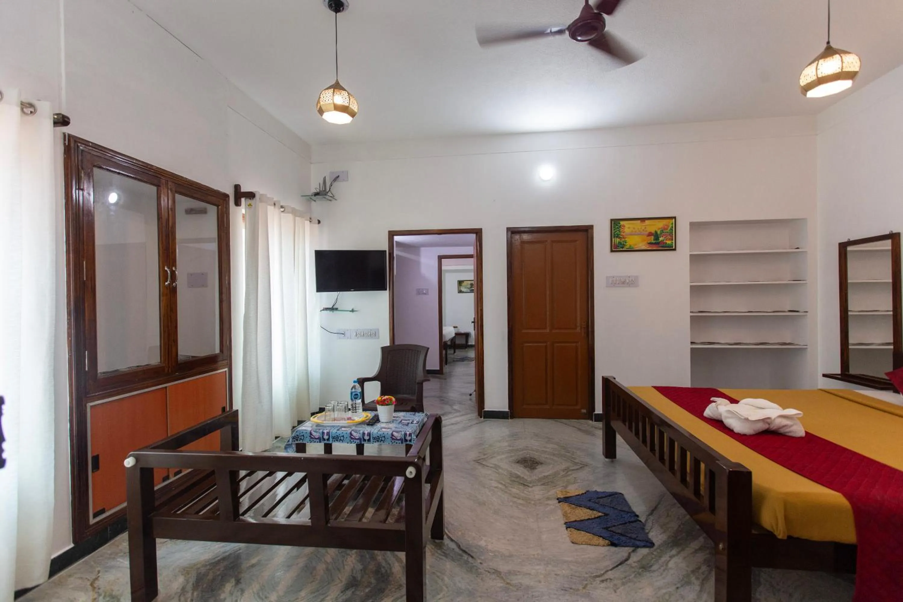 Seating area in Sunflower Villa