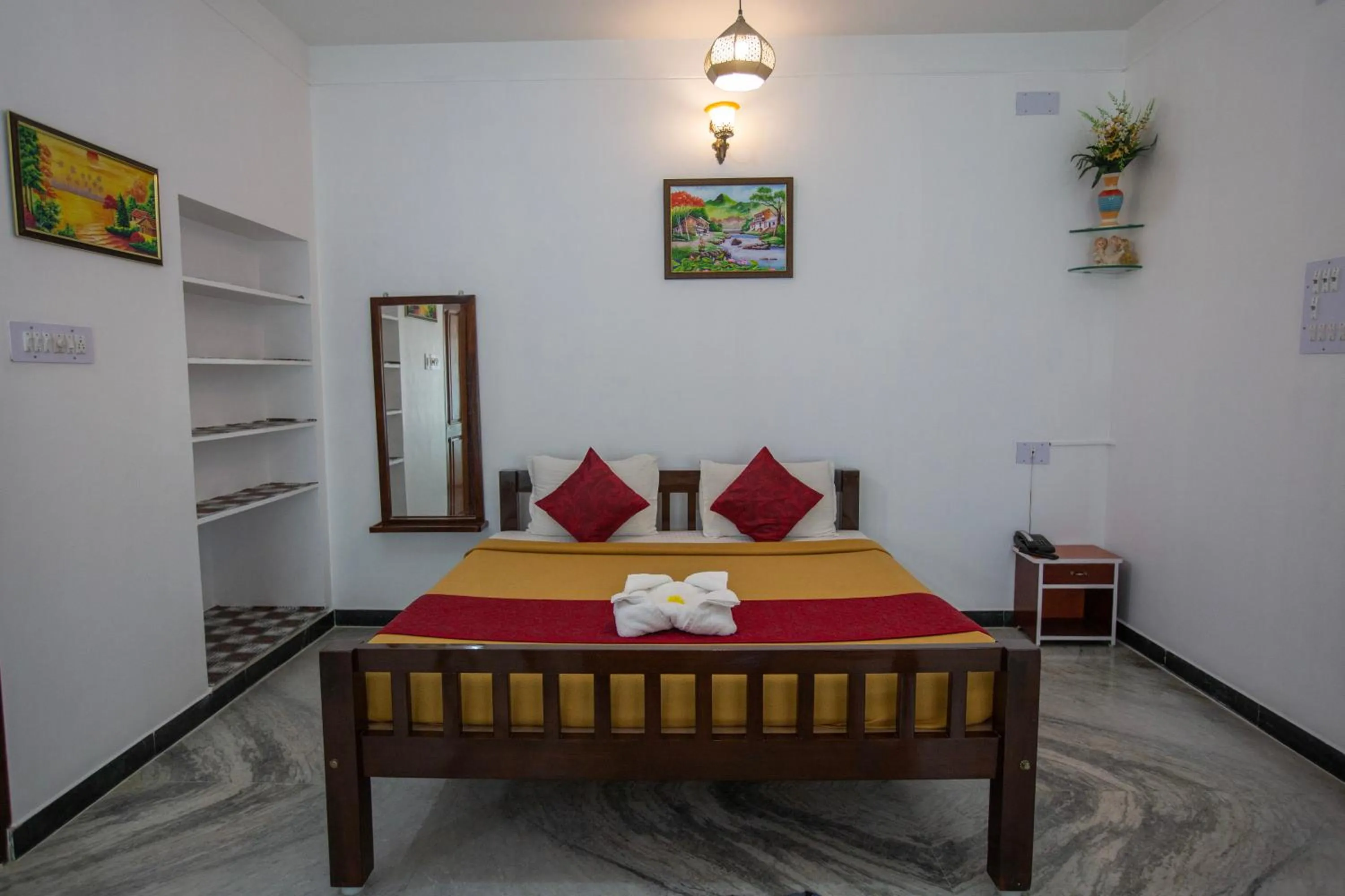Bed in Sunflower Villa