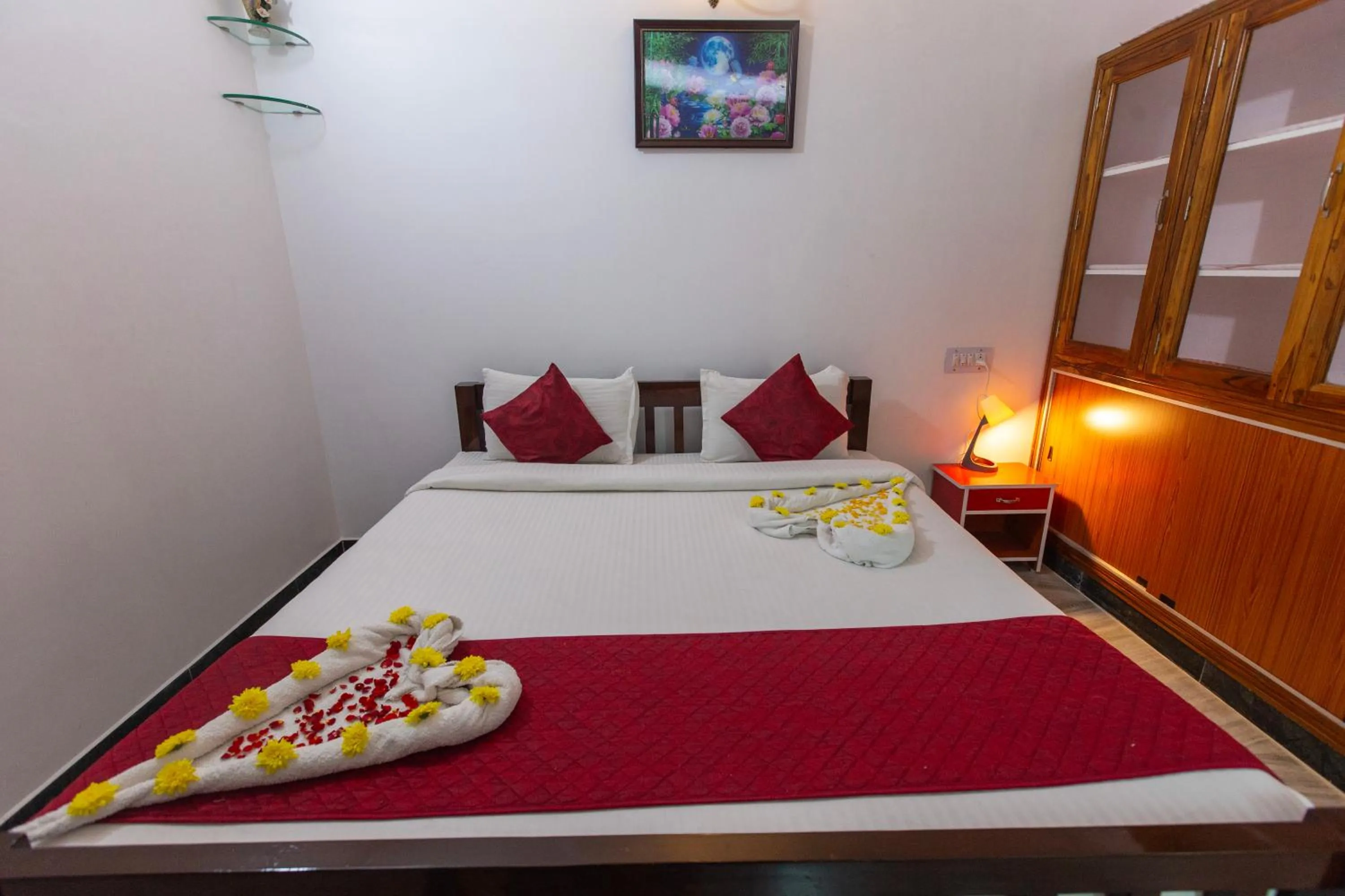 Bed in Sunflower Villa