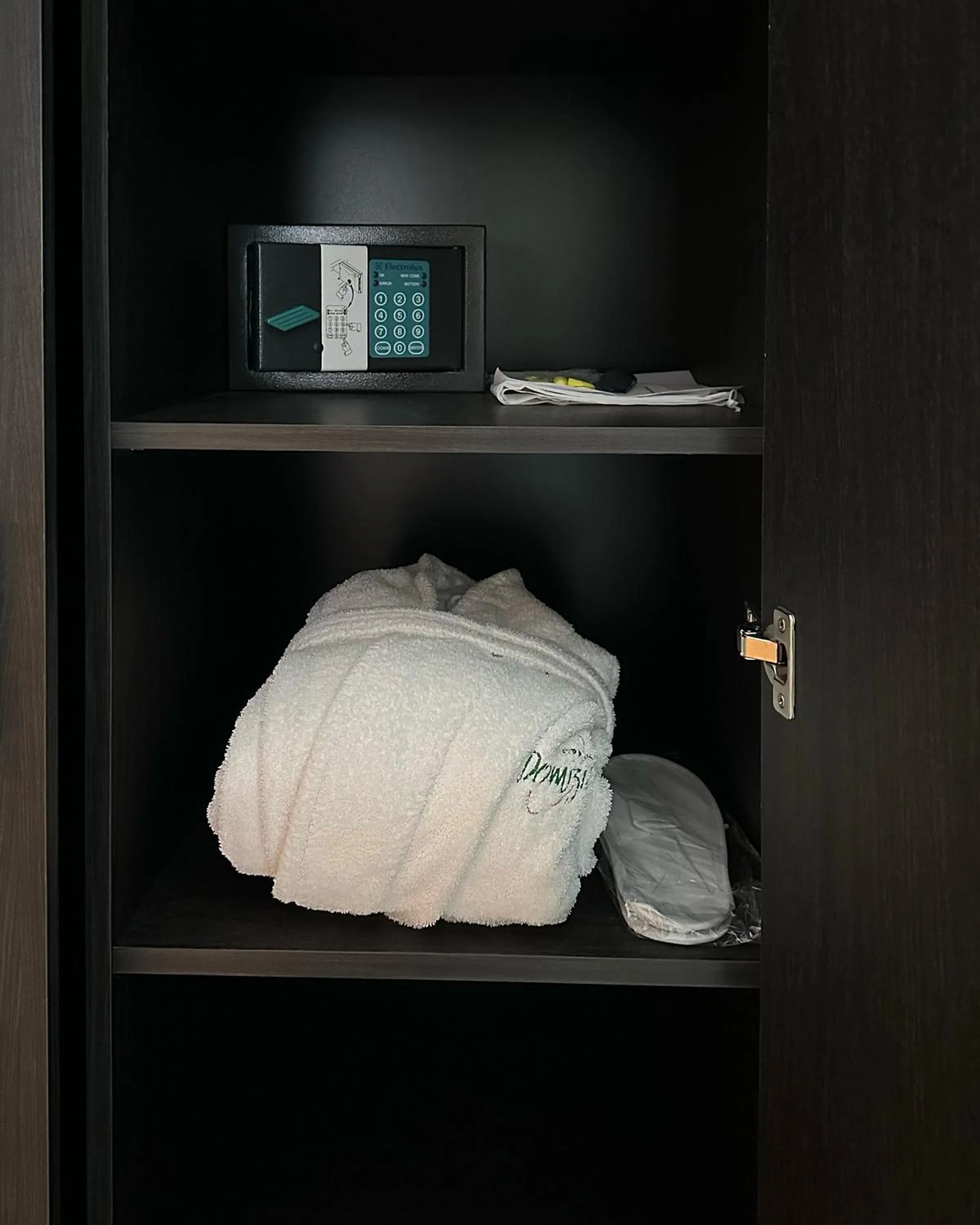 wardrobe, Bed in Astralis Hotel Domizil