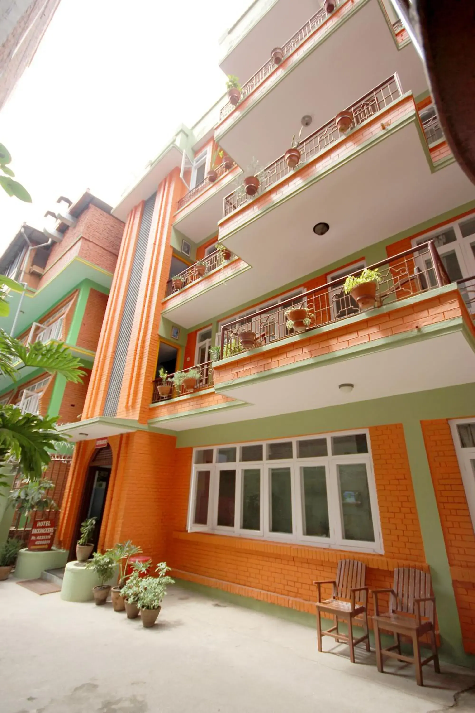 Property building in hotel Backpackers inn Property building in hotel Backpackers inn
