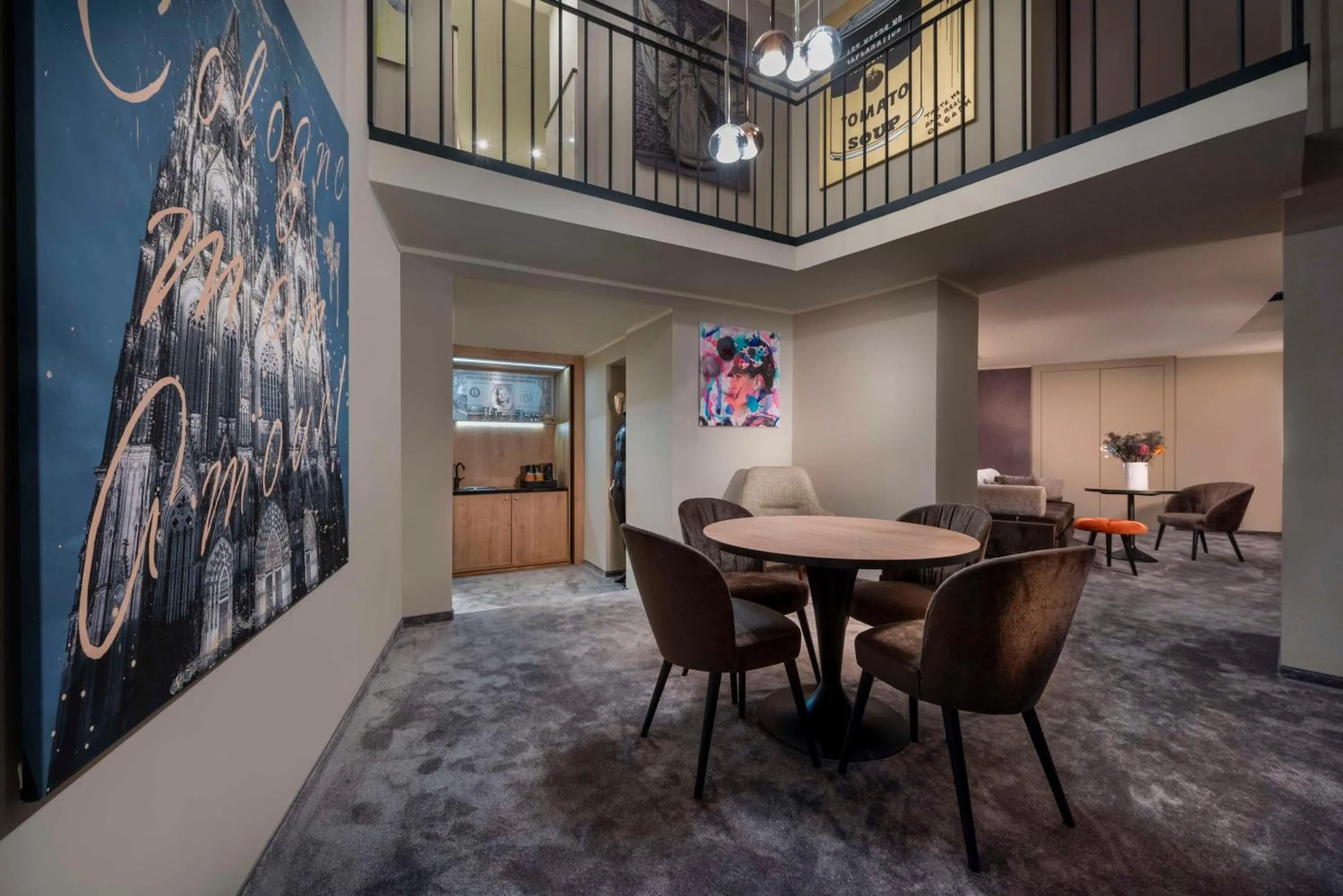 Photo of the whole room in Wasserturm Hotel Cologne, Curio Collection by Hilton