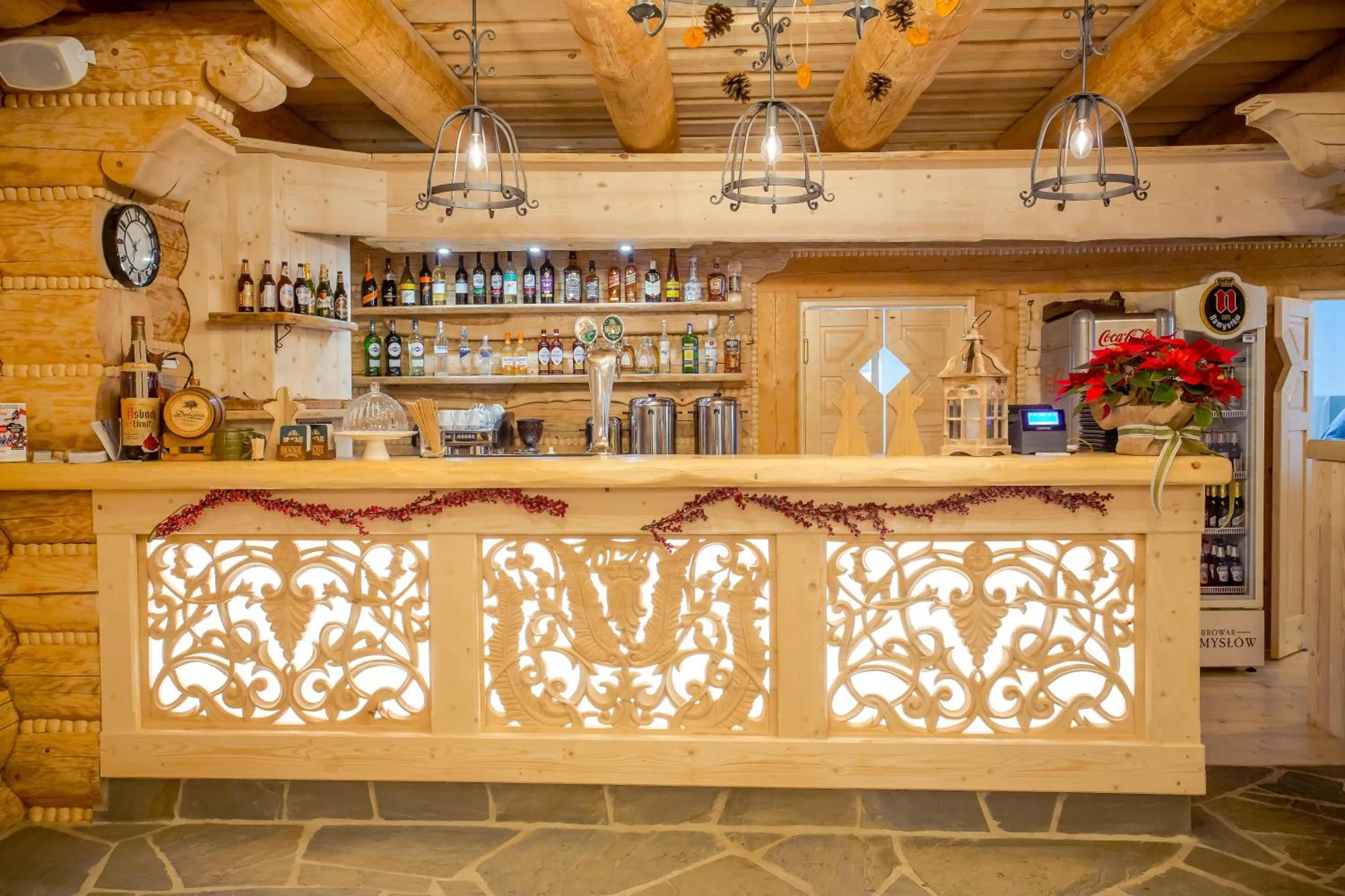 Lounge or bar in Olza Karczma i pokoje