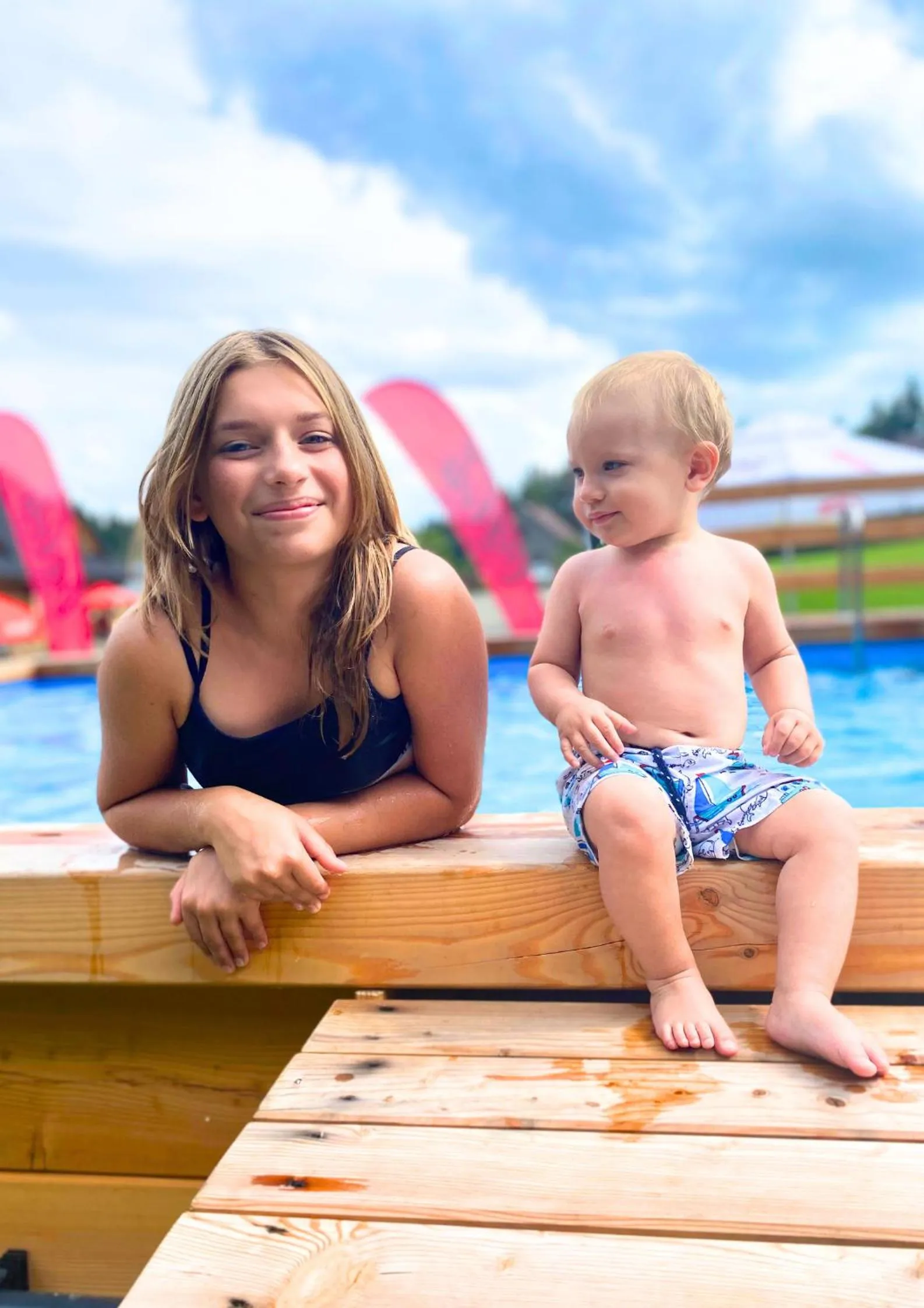 group of guests in Olza Karczma i pokoje