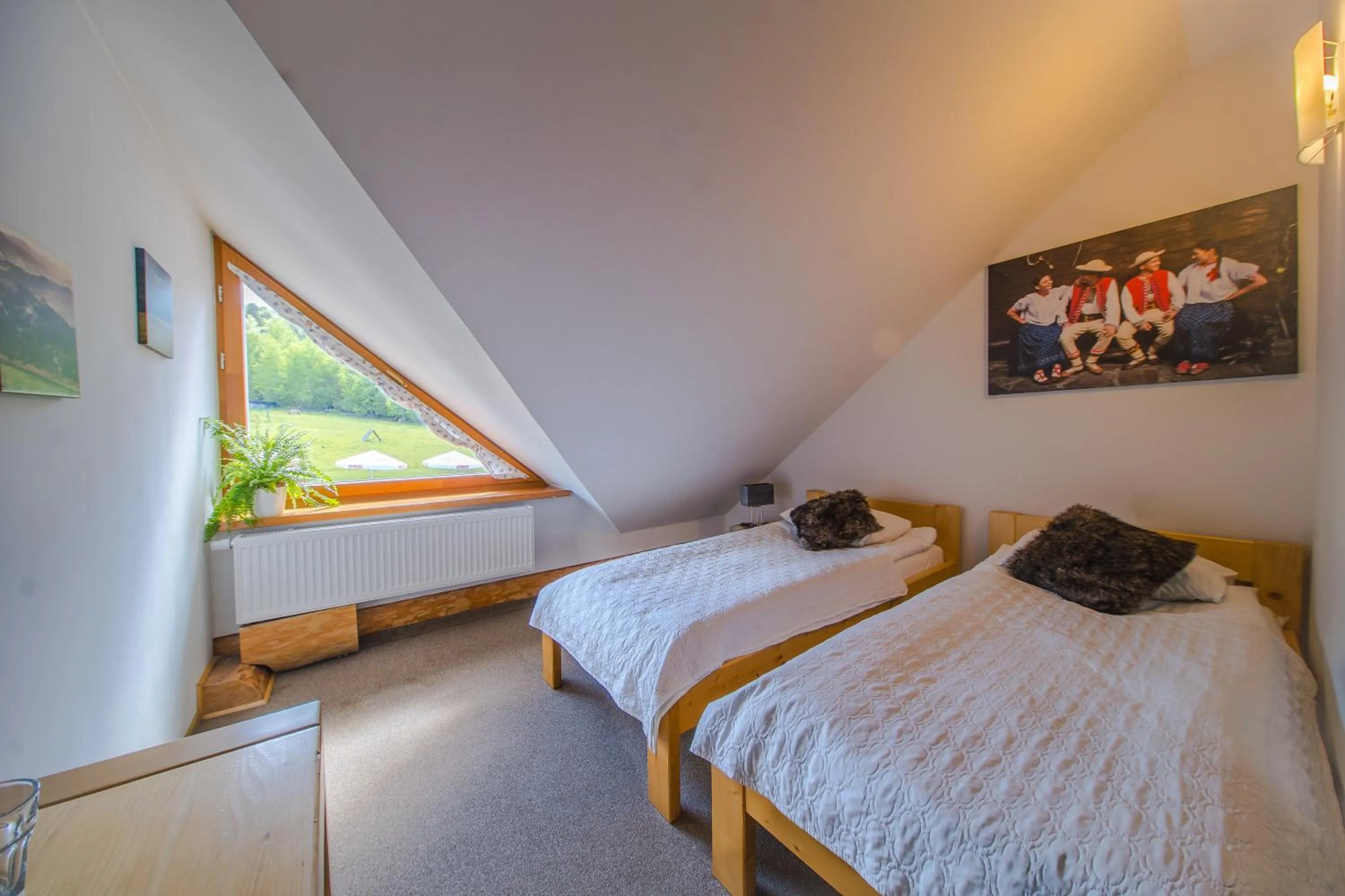 Bed in Olza Karczma i pokoje