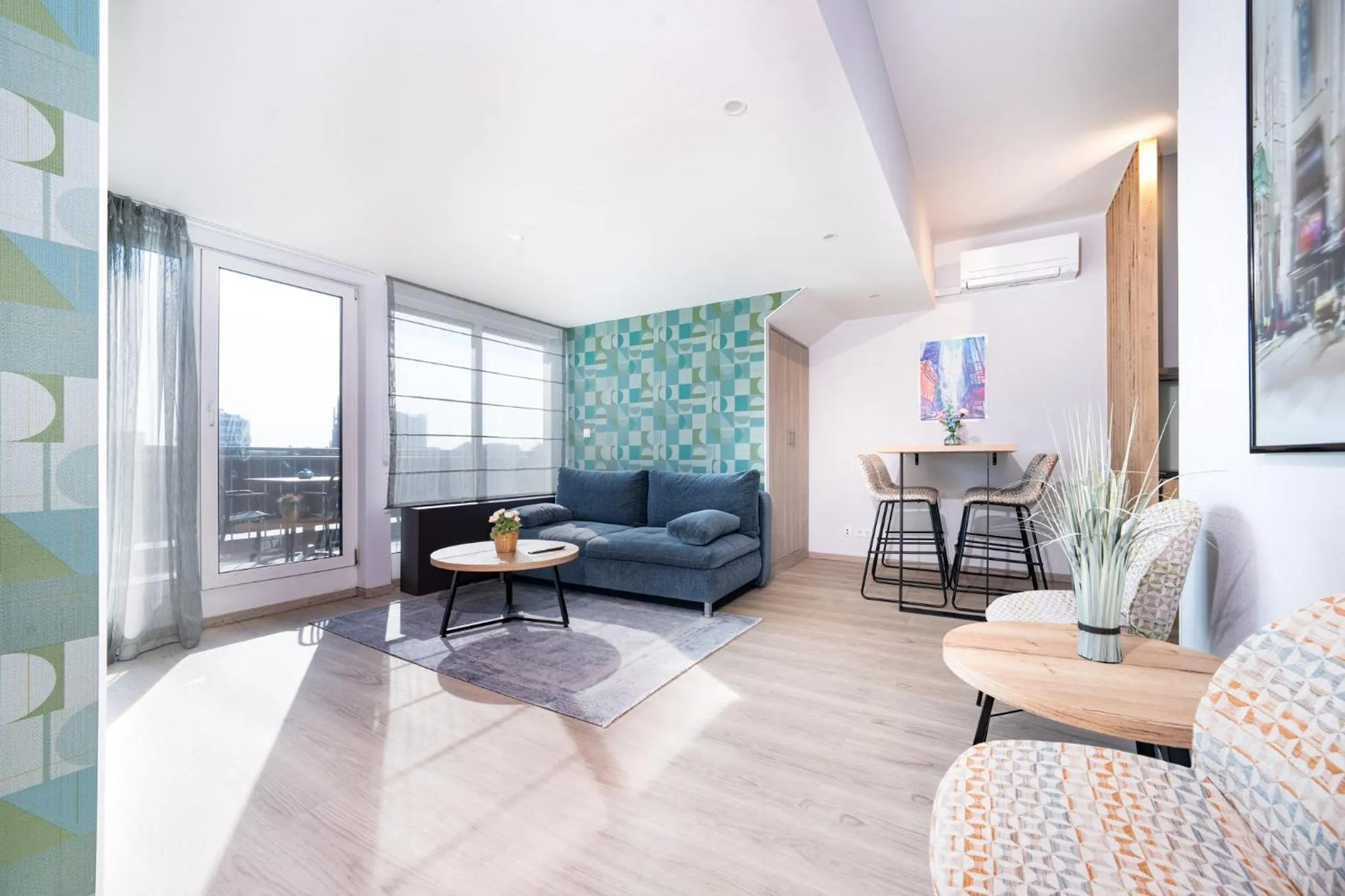 Living room in HOTEL Am Spichernplatz