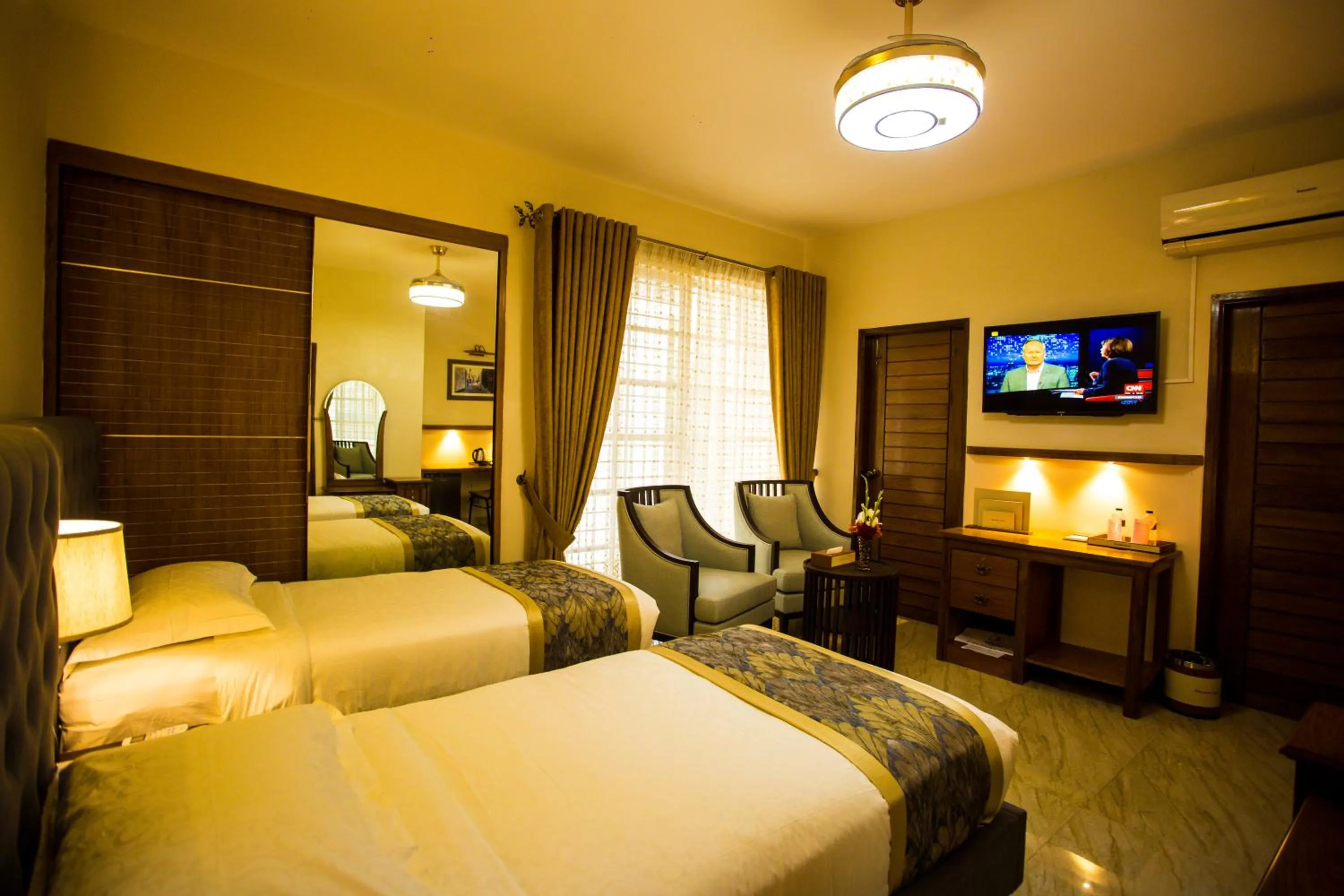 Bed in Shinepukur Suites