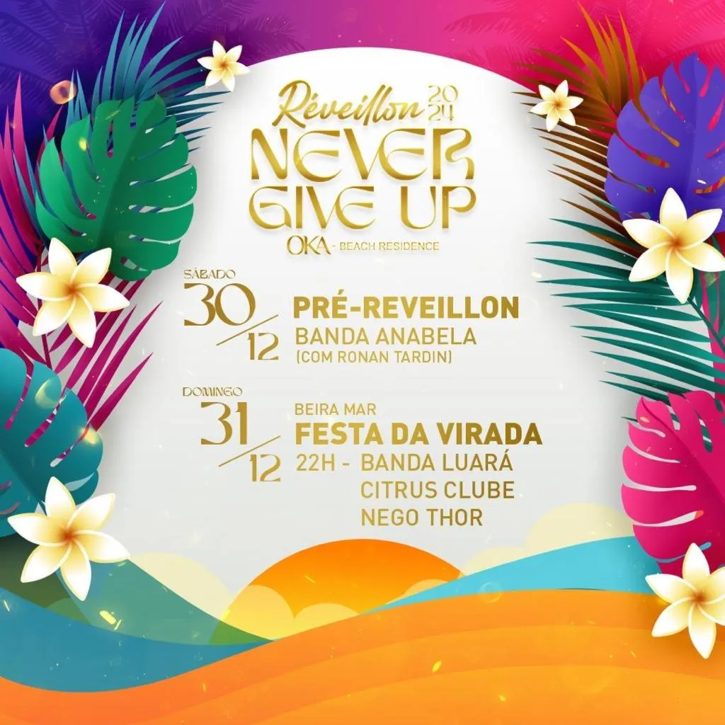 Flat Oka beach residence luxo