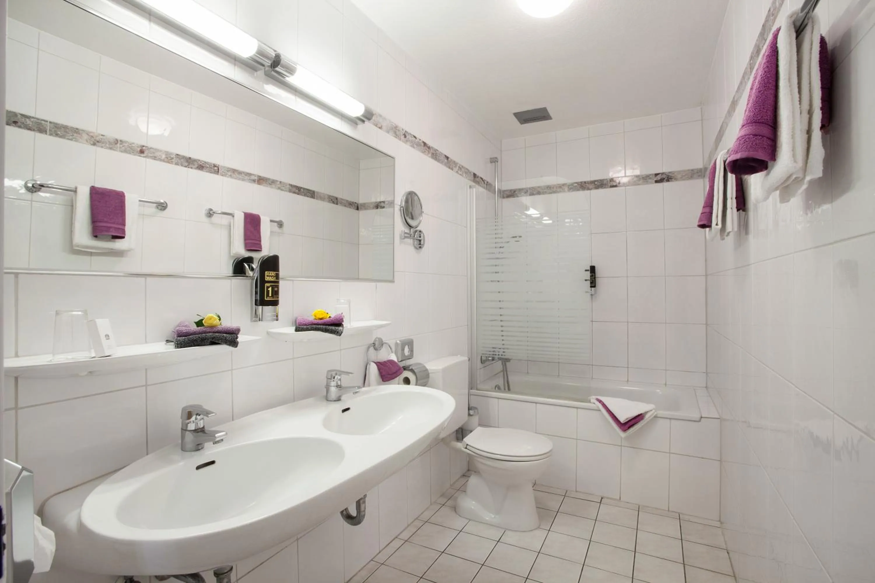 Bathroom in Sure Hotel by Best Western Ambassador Duesseldorf